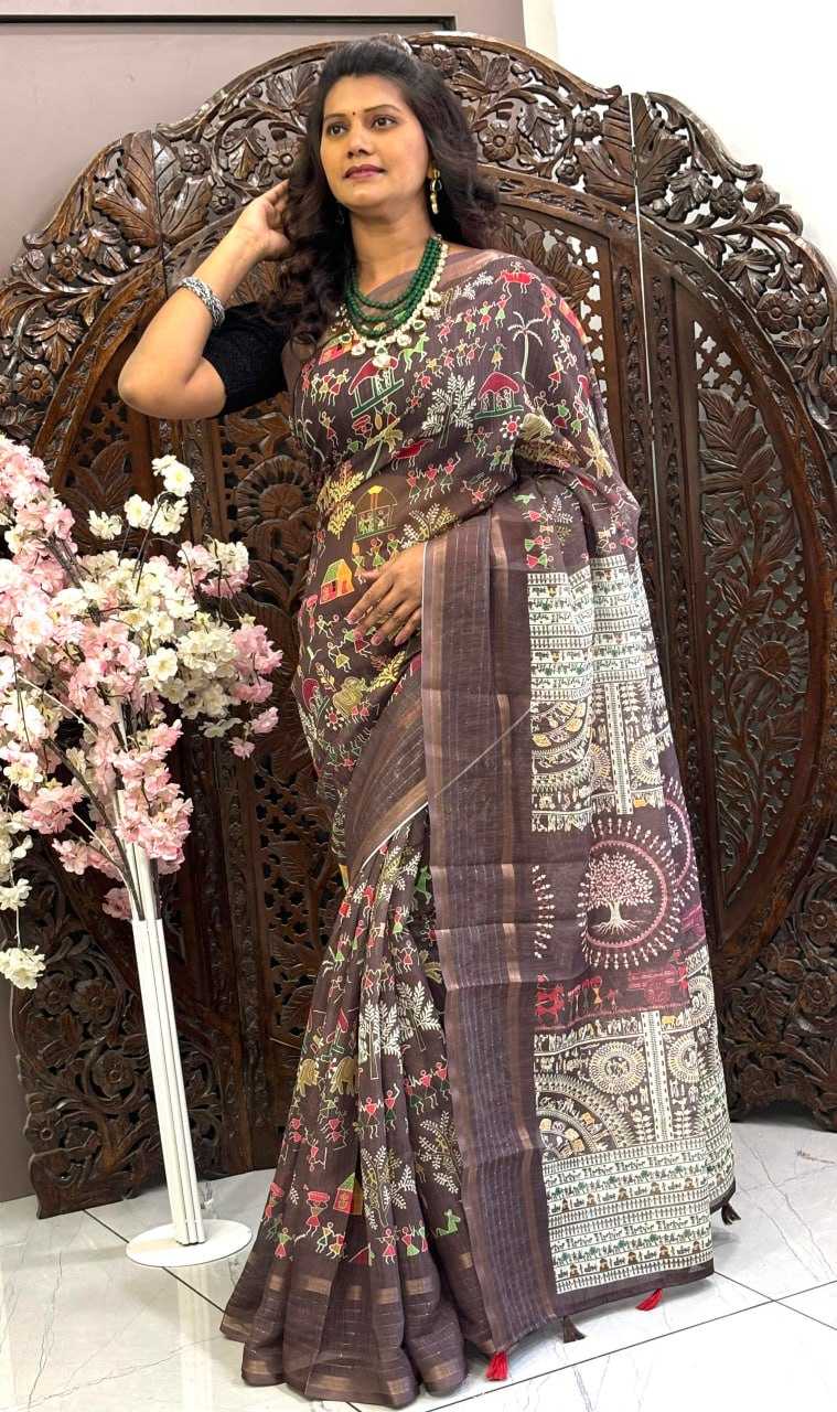 YNF LINEN RIN145 superior WHOLESALE SAREES MANUFACTURER