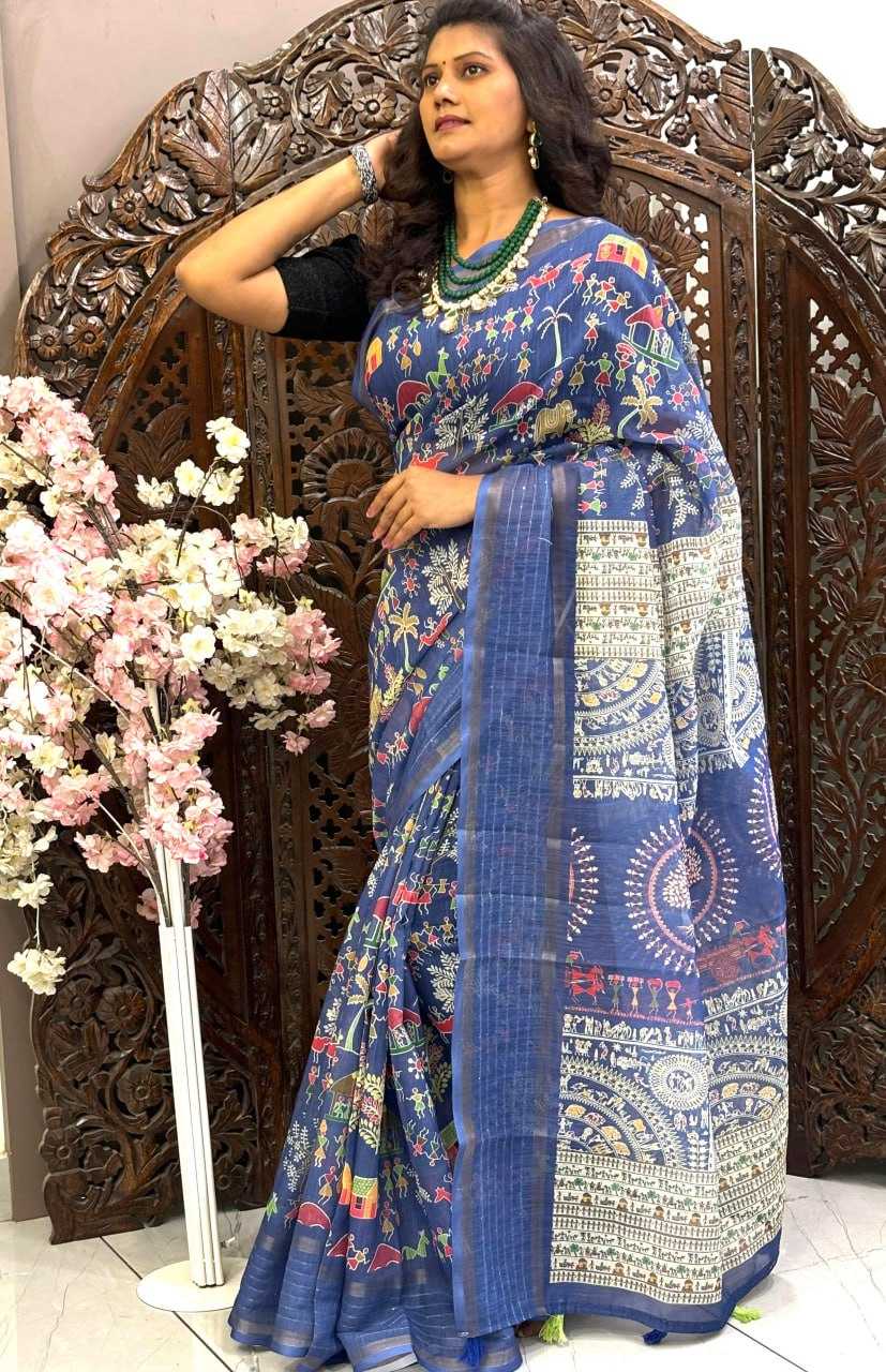 YNF LINEN RIN145 superior WHOLESALE SAREES MANUFACTURER