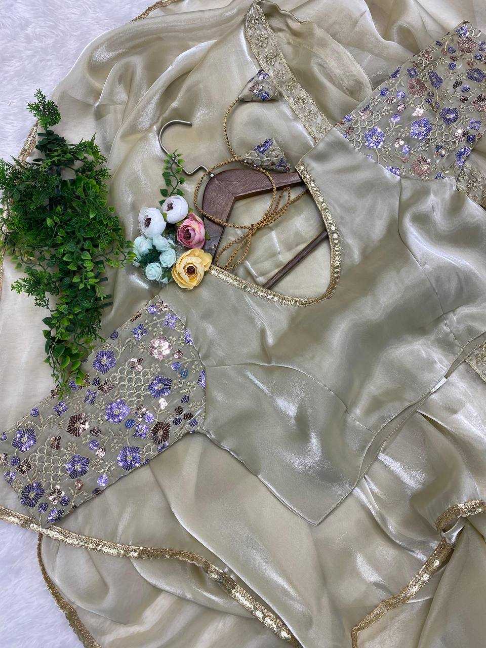 YNF JIMMY CHOO RIN141 1865 SAREES WHOLESALE JIMMY CHOO PARTY WEAR PLAIN SOLID LACE BORDER ZARI BORDER SAREES MANUFACTURER   