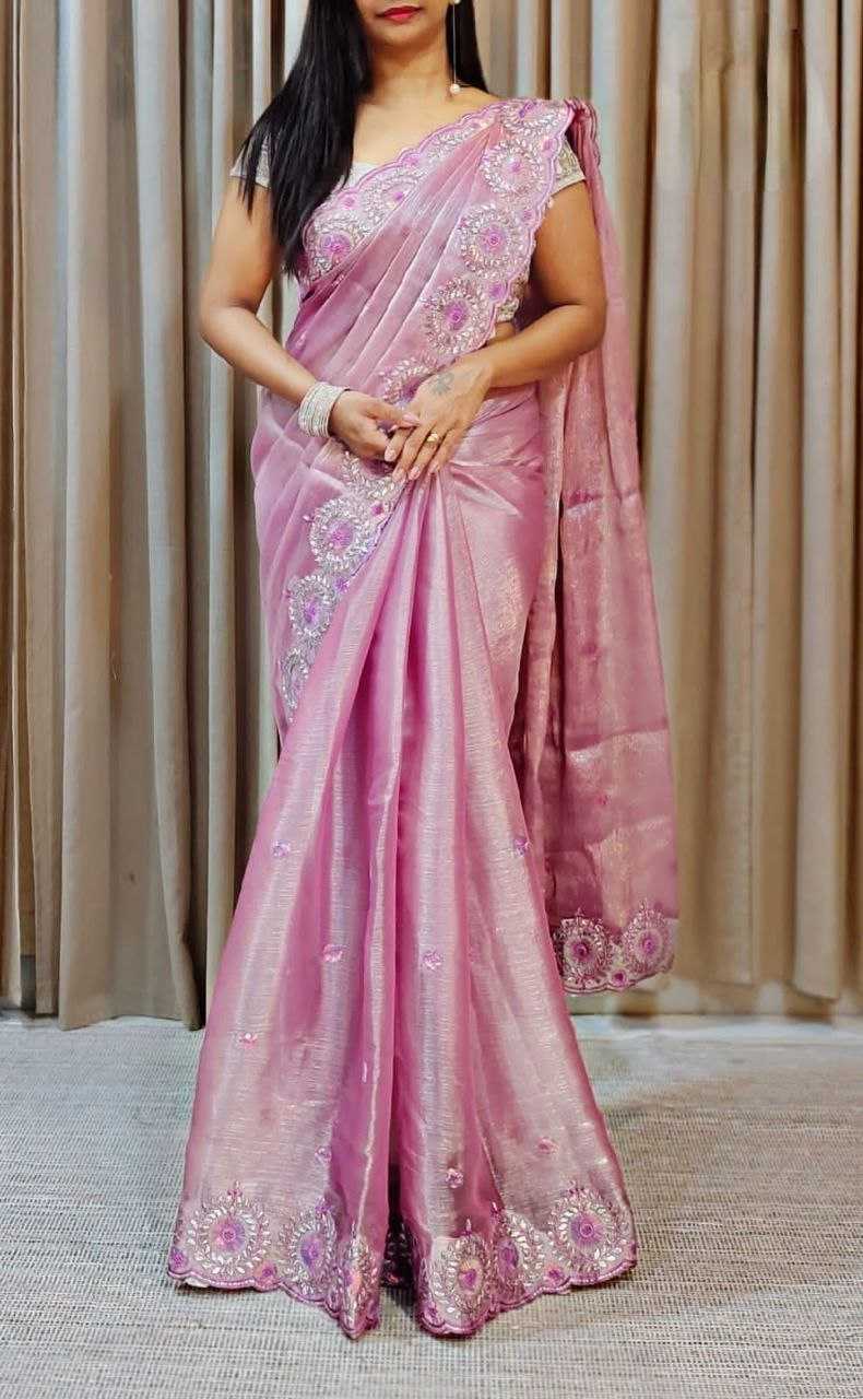 YNF JIMMY CHOO RMP 392 SAREES WHOLESALE JIMMY CHOO SEQUENCE EMBROIDERED SAREES EMANUFACTURER