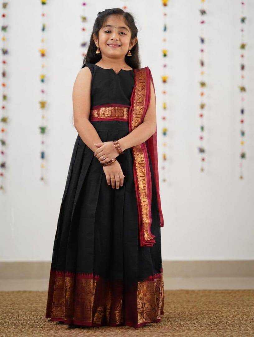 YNF PURE SILK KESH163 21 LEHENGAS WHOLESALE KIDS LEHENGAS MANUFACTURER