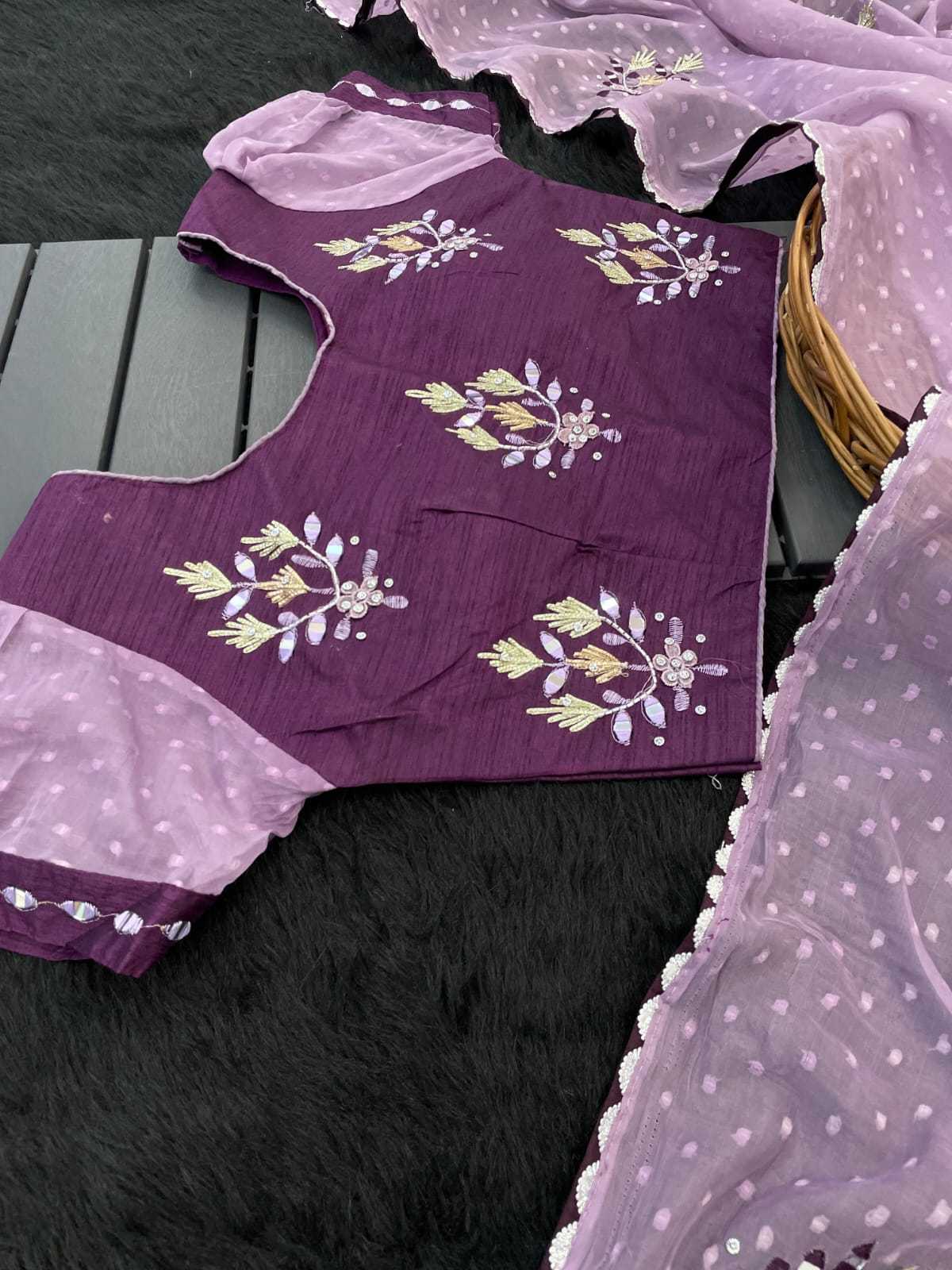 YNF ORGANZA RIN128 RJK106 SAREES WHOLESALE ORGANZA LADIES BUTTA SAREES MANUFACTURER