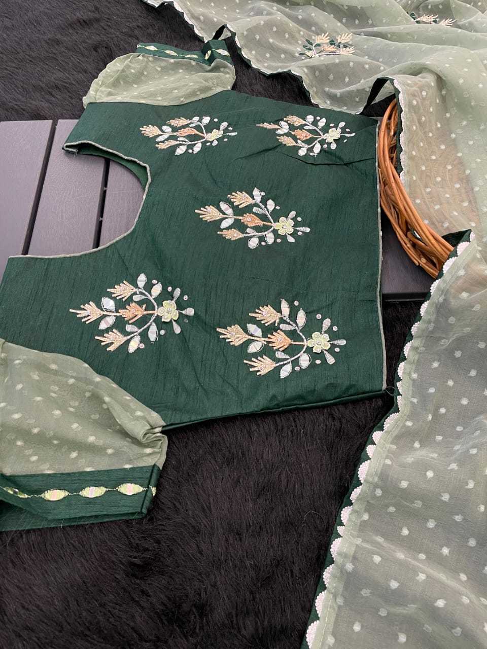 YNF ORGANZA RIN128 RJK106 SAREES WHOLESALE ORGANZA LADIES BUTTA SAREES MANUFACTURER