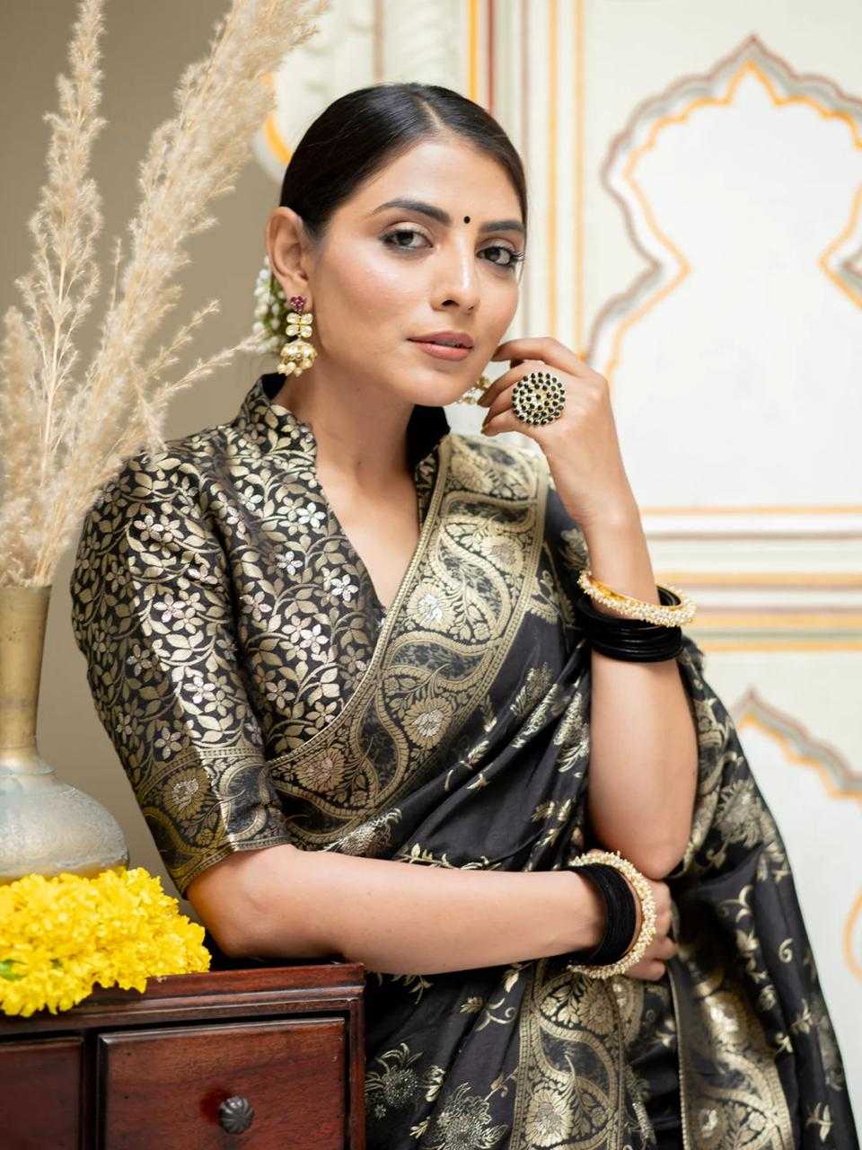 Ynf Banarasi Soft Silk RIN101 5075 Silk Sarees Wholesale Banarasi Silk Sarees Soft Silk Sarees Pure Zari Silk Sarees Manufacturer
