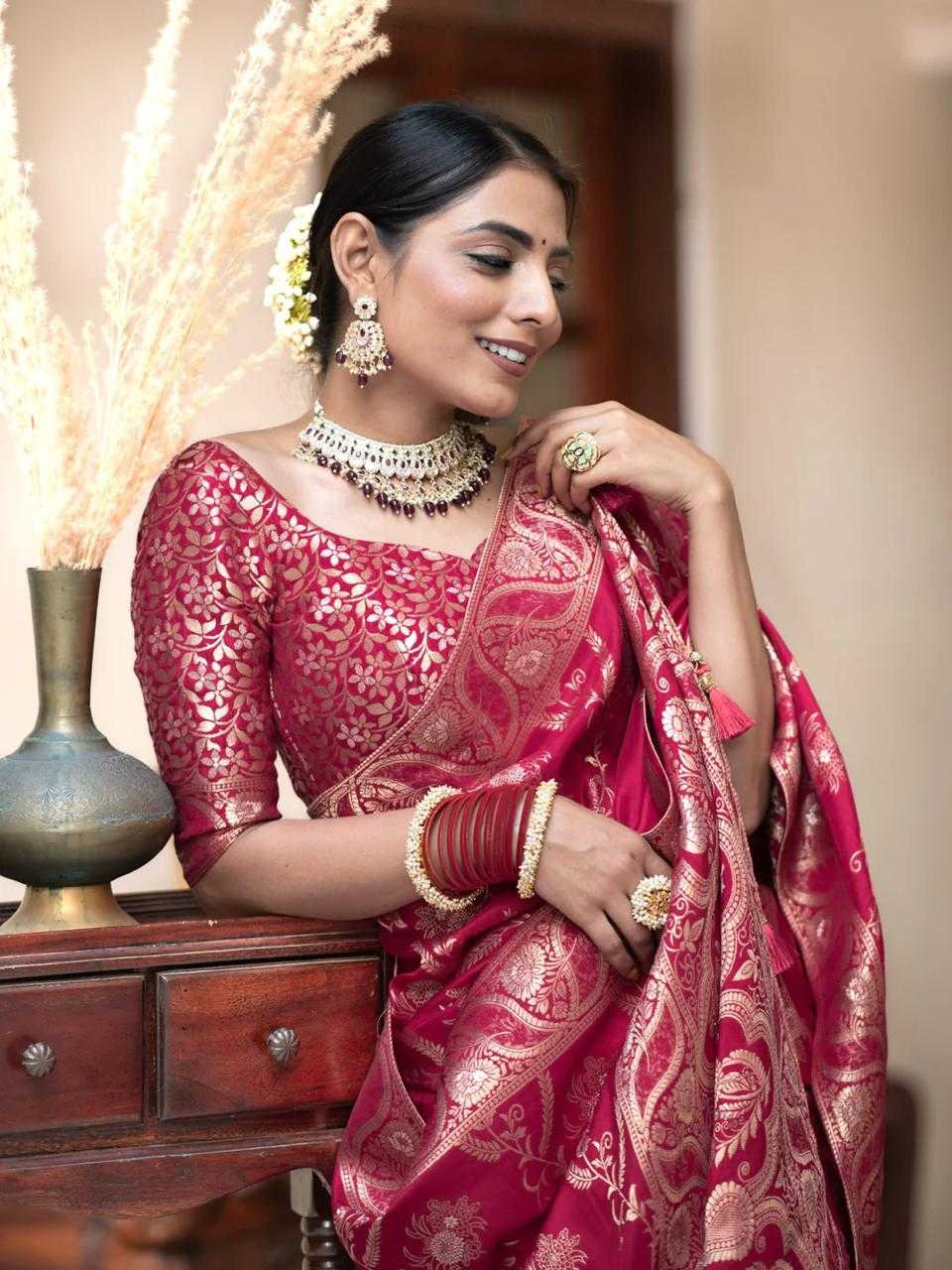Ynf Banarasi Soft Silk RIN101 5075 Silk Sarees Wholesale Banarasi Silk Sarees Soft Silk Sarees Pure Zari Silk Sarees Manufacturer