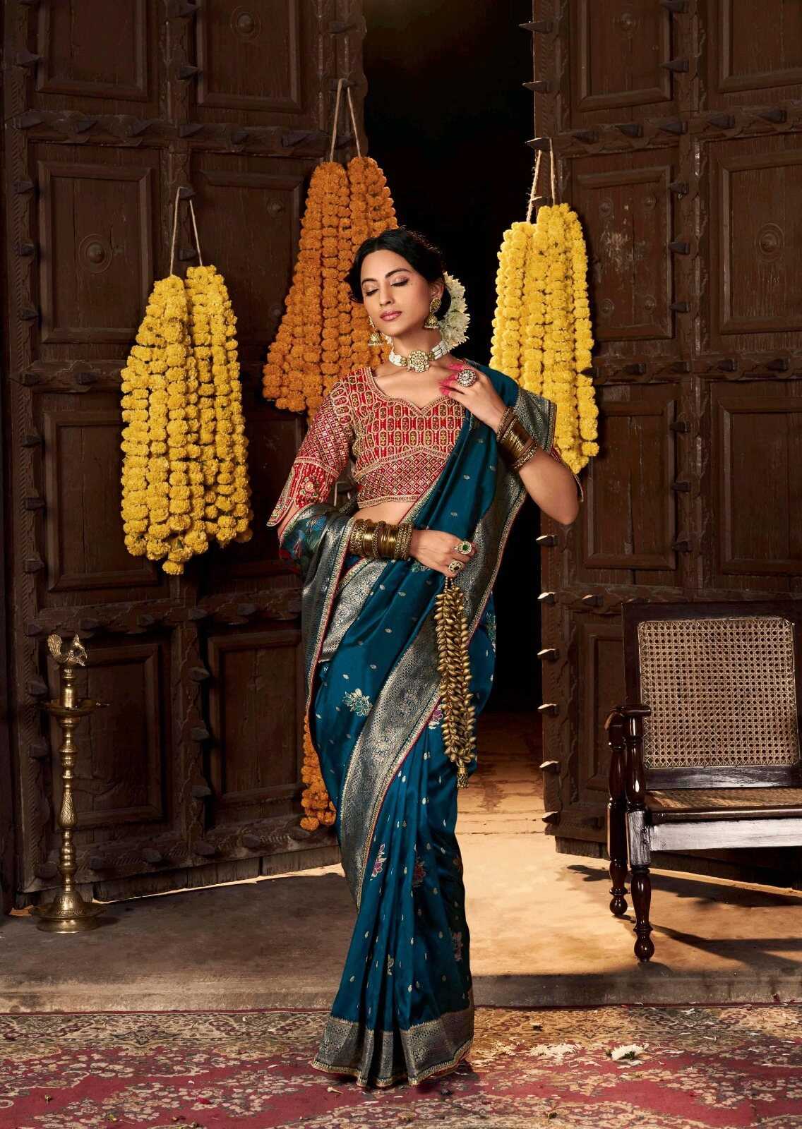 YNF PURE SILK KIRA KESH235 Kiki Silk CLOTHING BRANDS WHOLESALE SAREE MANUFACTURER