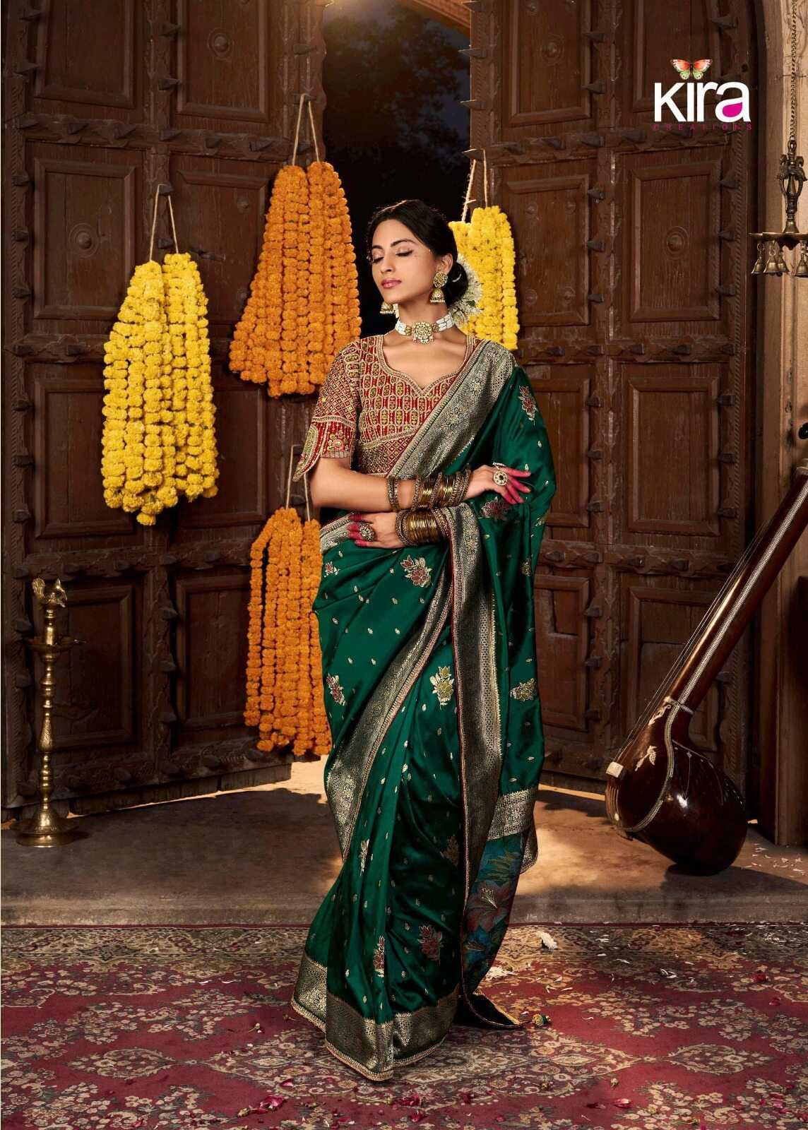 YNF PURE SILK KIRA KESH235 Kiki Silk CLOTHING BRANDS WHOLESALE SAREE MANUFACTURER