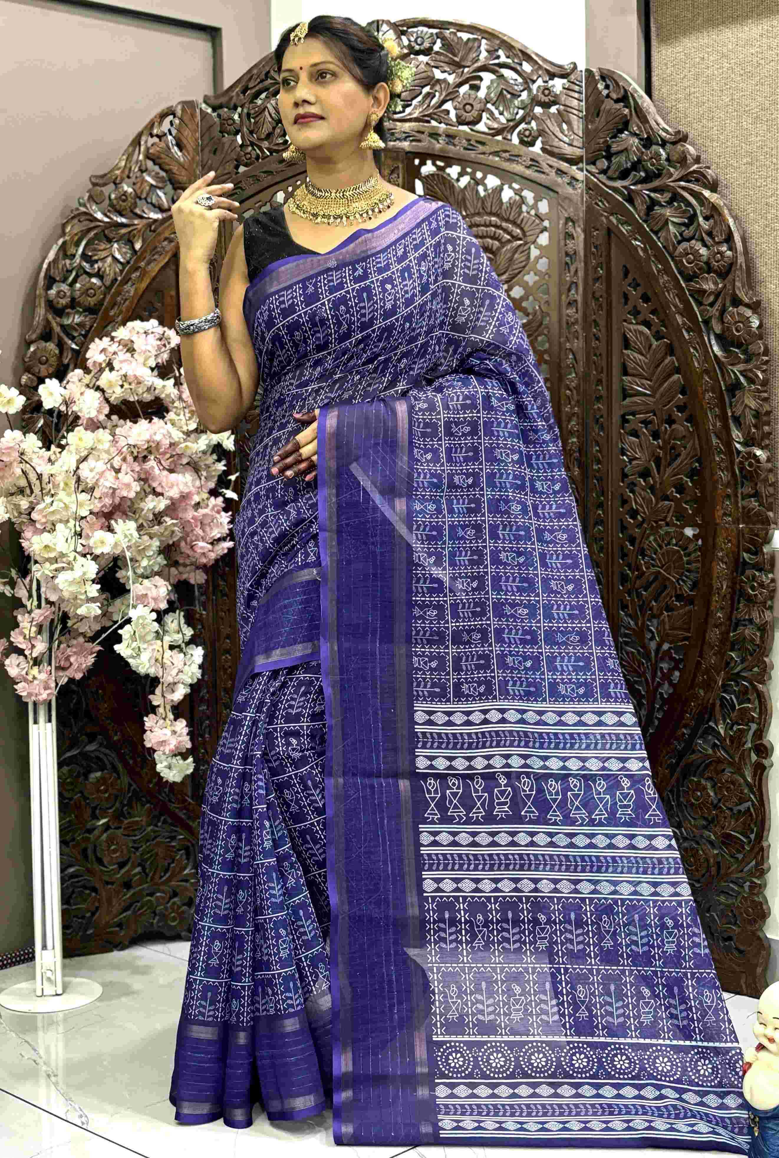Ynf Silk RIN145 SHUBHLAXMI Sarees Wholesale Fancy Sarees Printed Sarees Sequence Sarees Manufacturer