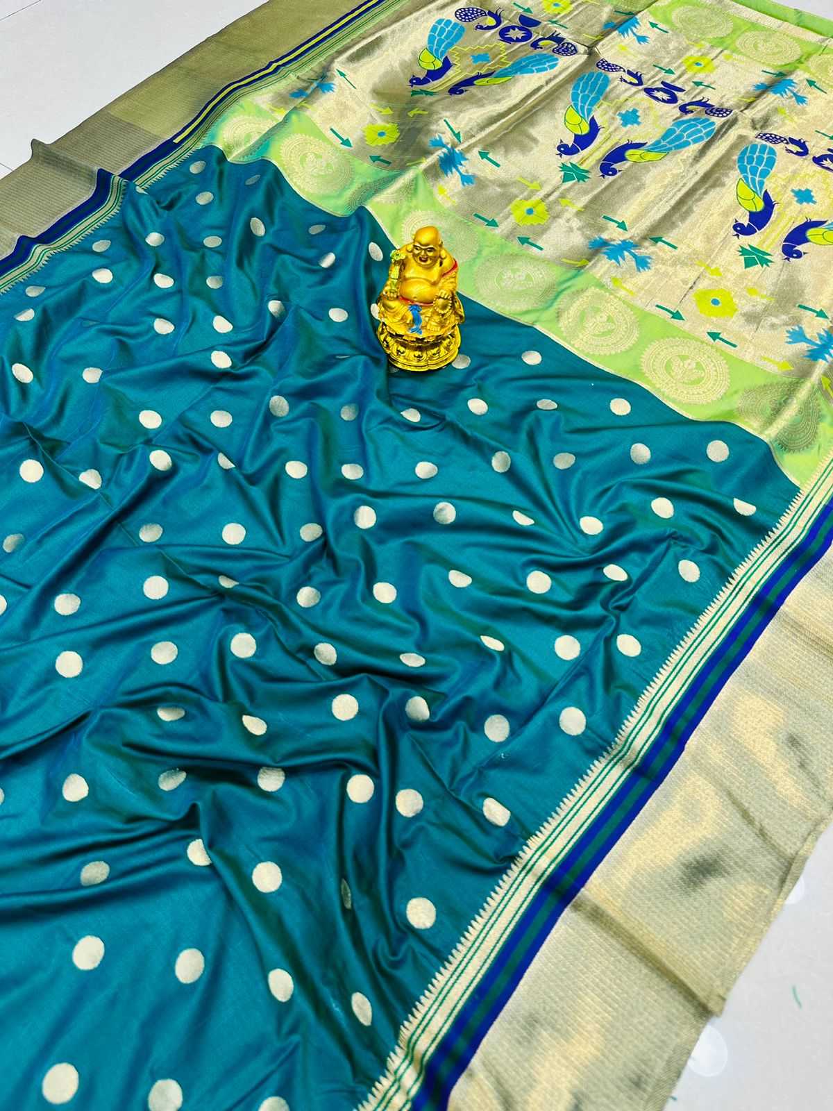 Ynf Paithani Silk RIN155 Sonali paithani Sarees Wholesale Silk Sarees Zari Sarees Sarees With Blouse Manufacturer
