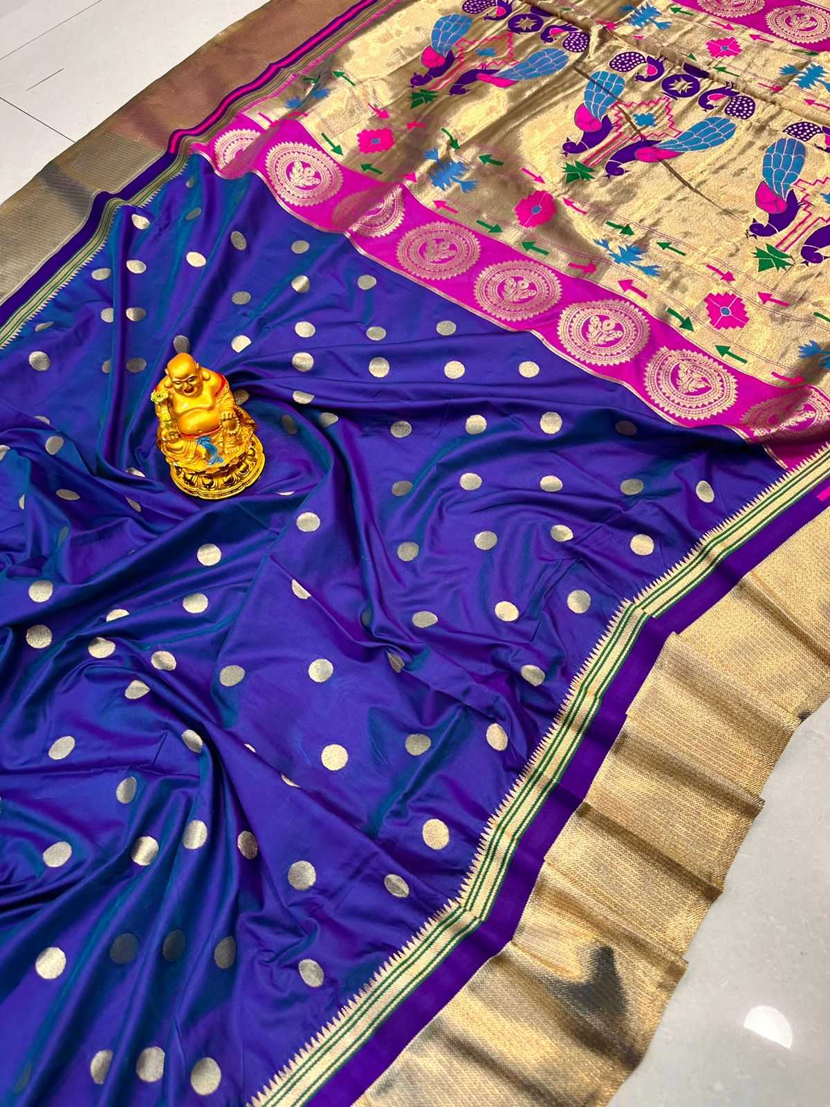 Ynf Paithani Silk RIN155 Sonali paithani Sarees Wholesale Silk Sarees Zari Sarees Sarees With Blouse Manufacturer