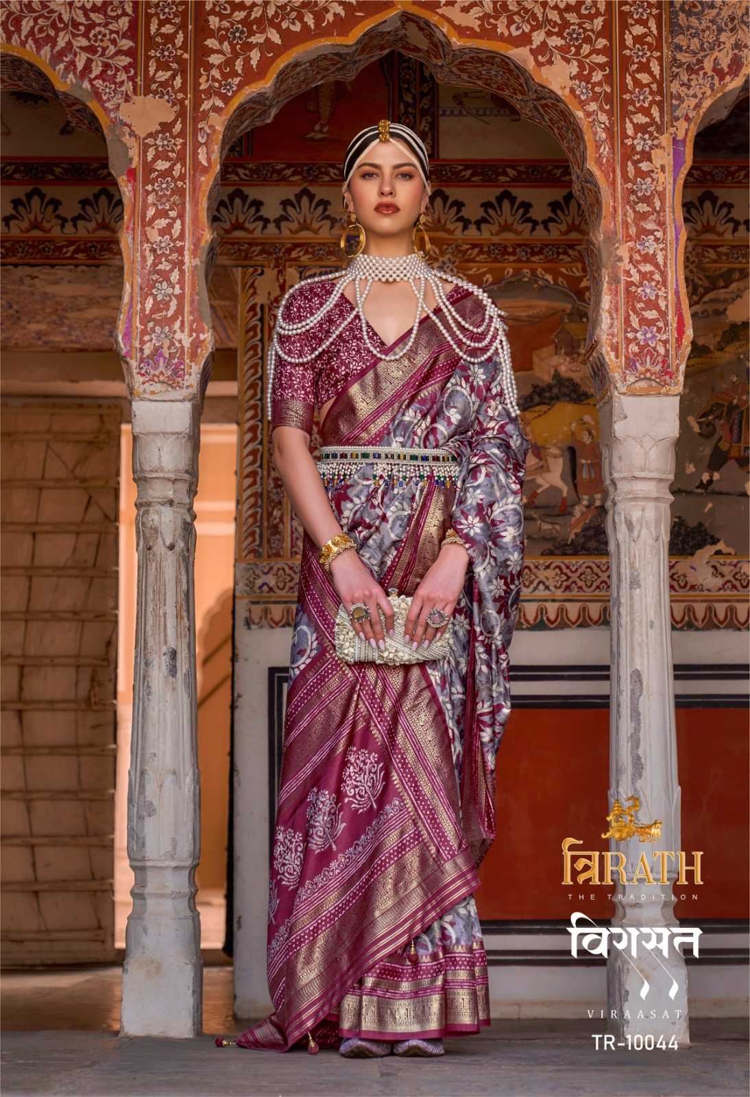 Ynf Soft Silk KESH113 TRIRATH-VIRASAT Sarees Silk Sarees Wedding Collections Wholesale Indian Sarees Traditional Silk Sarees Patola Sarees Manufacturer