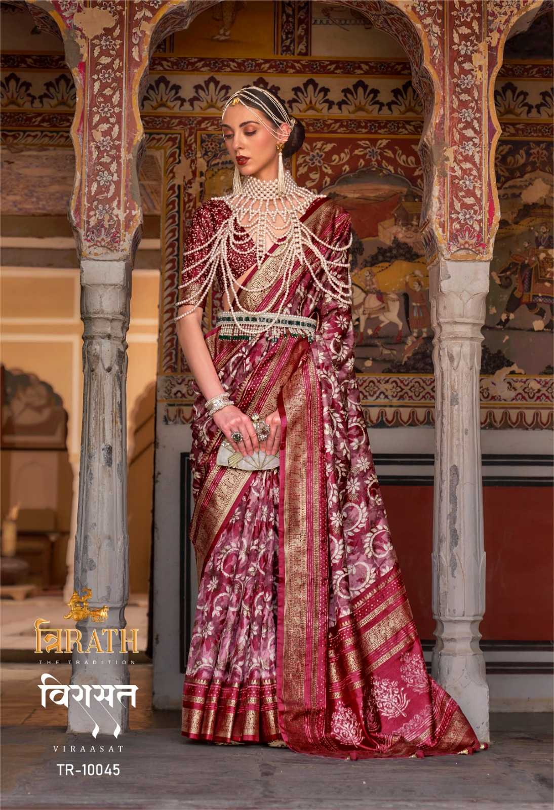 Ynf Soft Silk KESH113 TRIRATH-VIRASAT Sarees Silk Sarees Wedding Collections Wholesale Indian Sarees Traditional Silk Sarees Patola Sarees Manufacturer