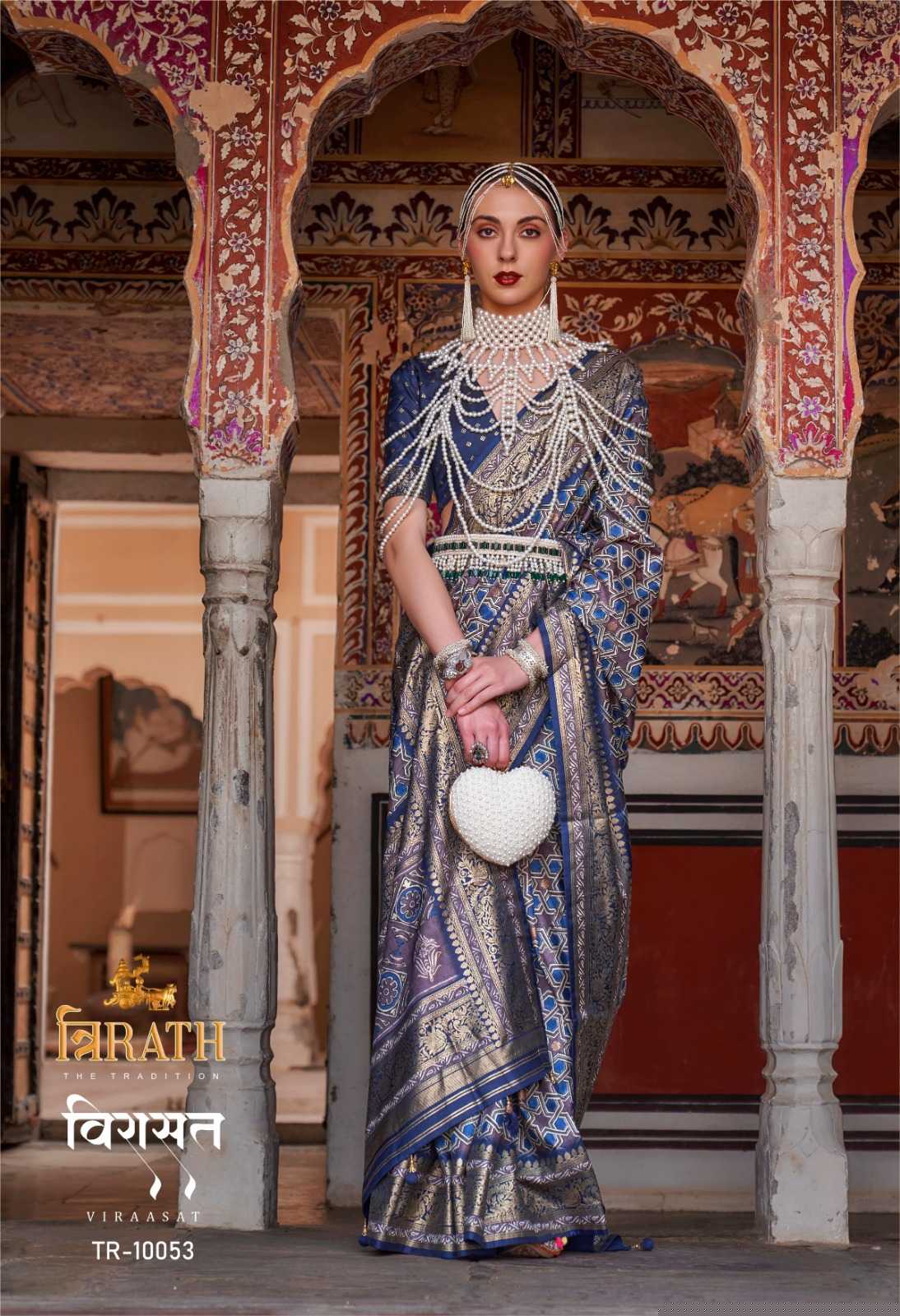 Ynf Soft Silk KESH113 TRIRATH-VIRASAT Sarees Silk Sarees Wedding Collections Wholesale Indian Sarees Traditional Silk Sarees Patola Sarees Manufacturer