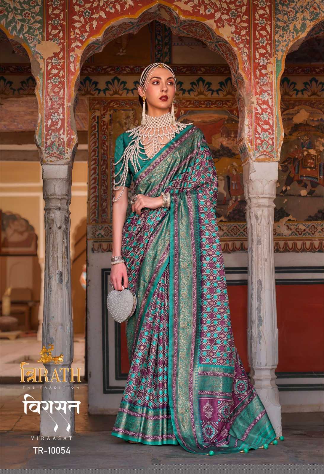 Ynf Soft Silk KESH113 TRIRATH-VIRASAT Sarees Silk Sarees Wedding Collections Wholesale Indian Sarees Traditional Silk Sarees Patola Sarees Manufacturer
