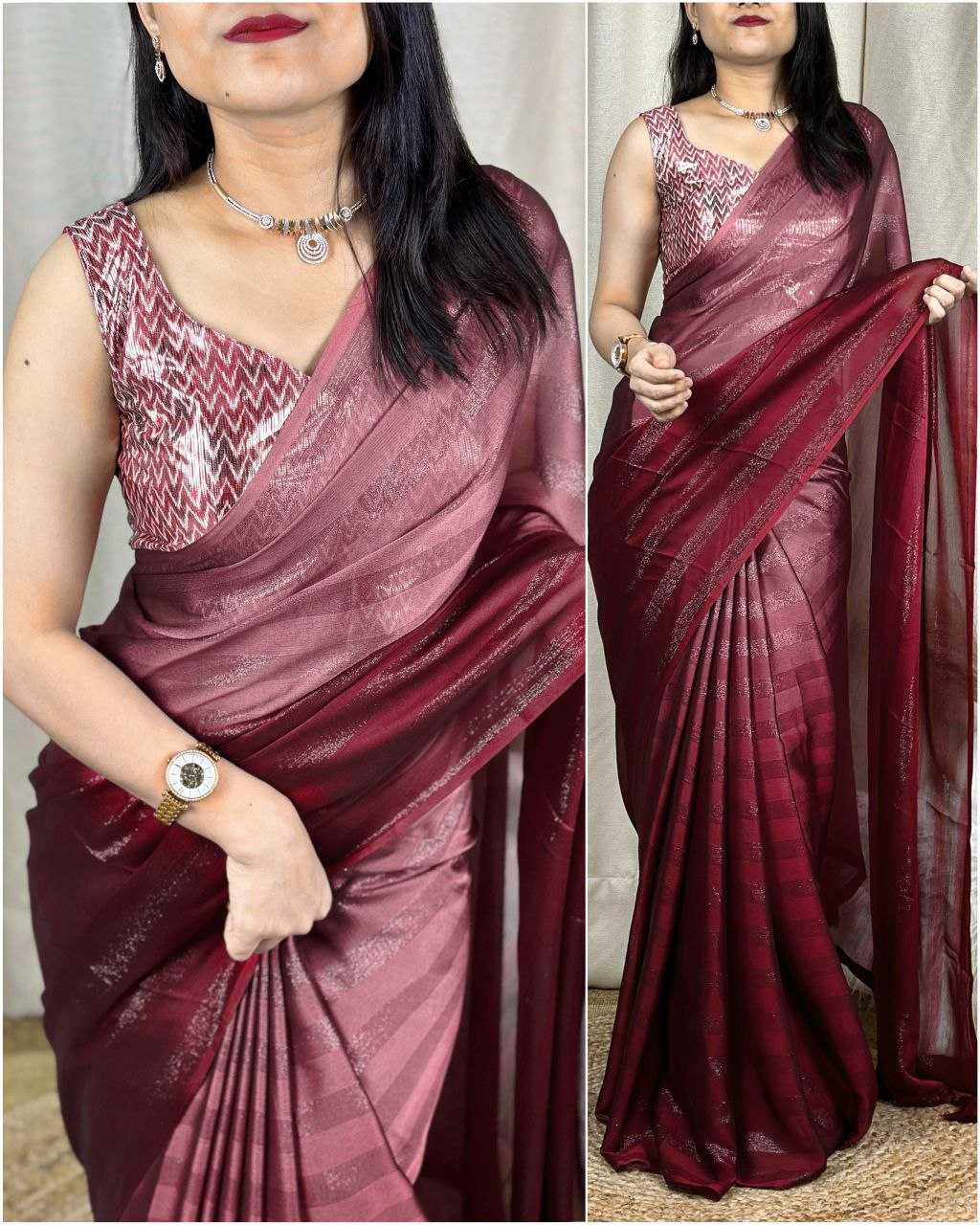 Ynf Georgette RIN196 VK-116 Raghvi Sarees Wholesale Designer Sarees Chiffon Sarees Lightweight Sarees Manufacturer