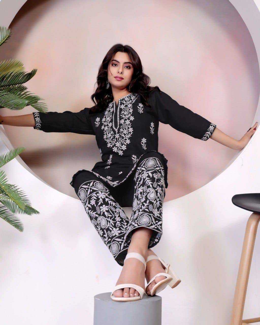 Ynf Heavy Rayon RIN131 NOORI V - 1 Suits & Dresses Kurti Wholesale Casual Kurtis Workwear Kurtis Kurti With Pants Manufacturer