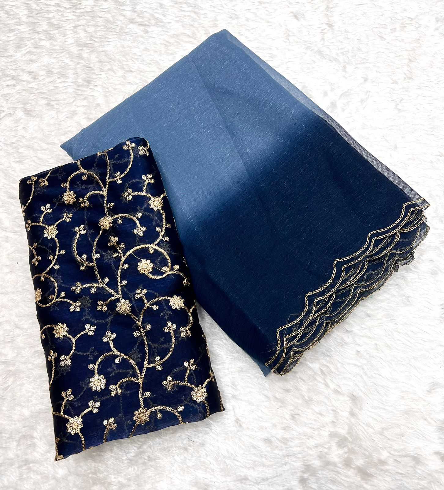 Ynf Jimmy Choo RIN199 SMH118 Sarees Wholesale Embroidered Sarees Heavy Work Sarees Lightweight Sarees Manufacturer