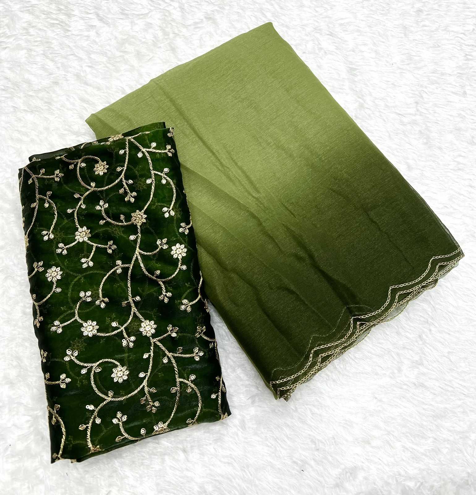 Ynf Jimmy Choo RIN199 SMH118 Sarees Wholesale Embroidered Sarees Heavy Work Sarees Lightweight Sarees Manufacturer