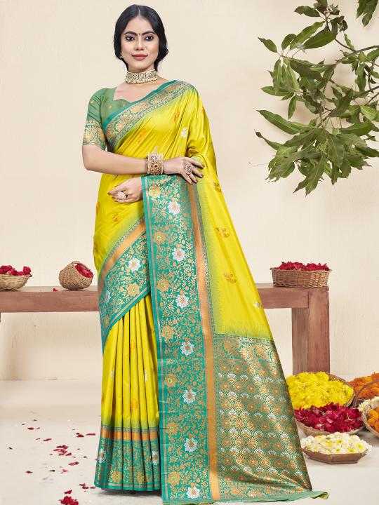 Ynf Silk RIN197 Nirupa Silk Vol-05-1140 Silk Sarees Wedding Collections Festive Collections Wholesale Soft Silk Sarees Party Wear Silk Sarees Haldi Outfits Manufacturer