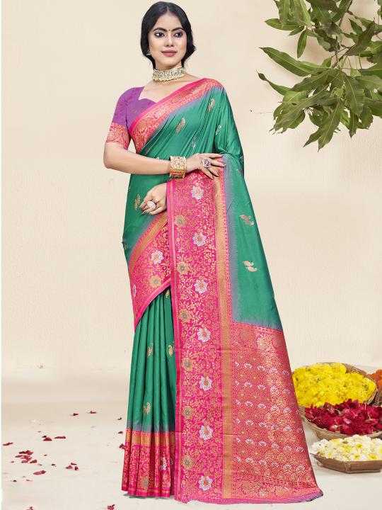Ynf Silk RIN197 Nirupa Silk Vol-05-1140 Silk Sarees Wedding Collections Festive Collections Wholesale Soft Silk Sarees Party Wear Silk Sarees Haldi Outfits Manufacturer