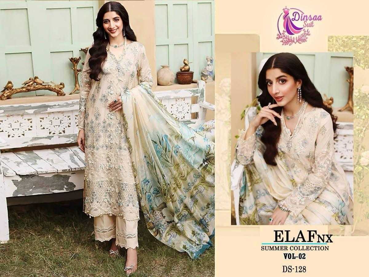 Ynf Cotton RIN197 DINSAA102 Suits & Dresses Islamic Clothing Festive Collections Wholesale Pakistani Suits Cotton Suits Semi-Stitched Suits Manufacturer