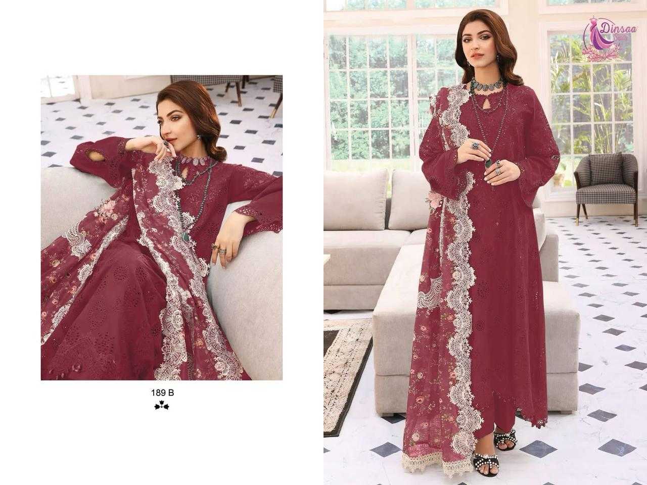 Ynf Cotton RIN197 DINSAA102 Suits & Dresses Islamic Clothing Festive Collections Wholesale Pakistani Suits Cotton Suits Semi-Stitched Suits Manufacturer