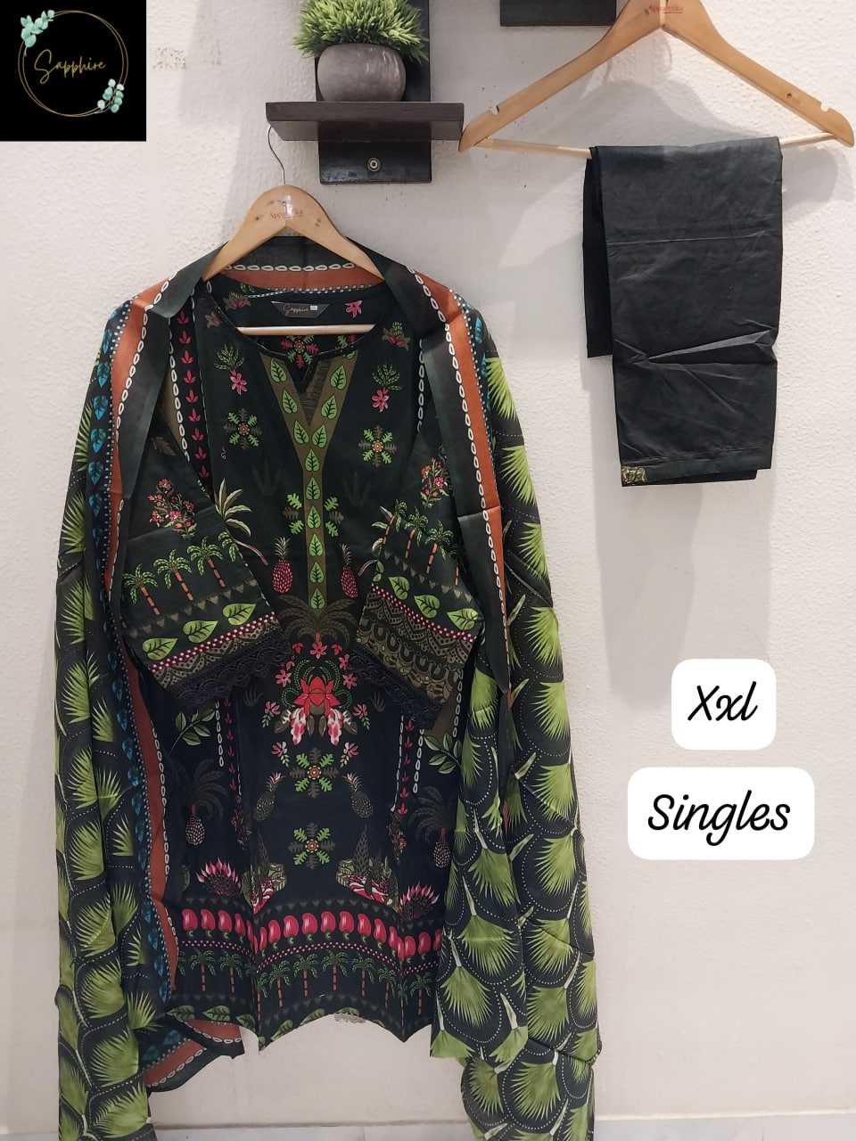 Ynf Cotton RIN197 SAPPHIRE AGHA NOORAIN-2 Suits & Dresses Islamic Clothing Festive Collections Wholesale Pakistani Suits Afghani Suits Cotton Suits Manufacturer