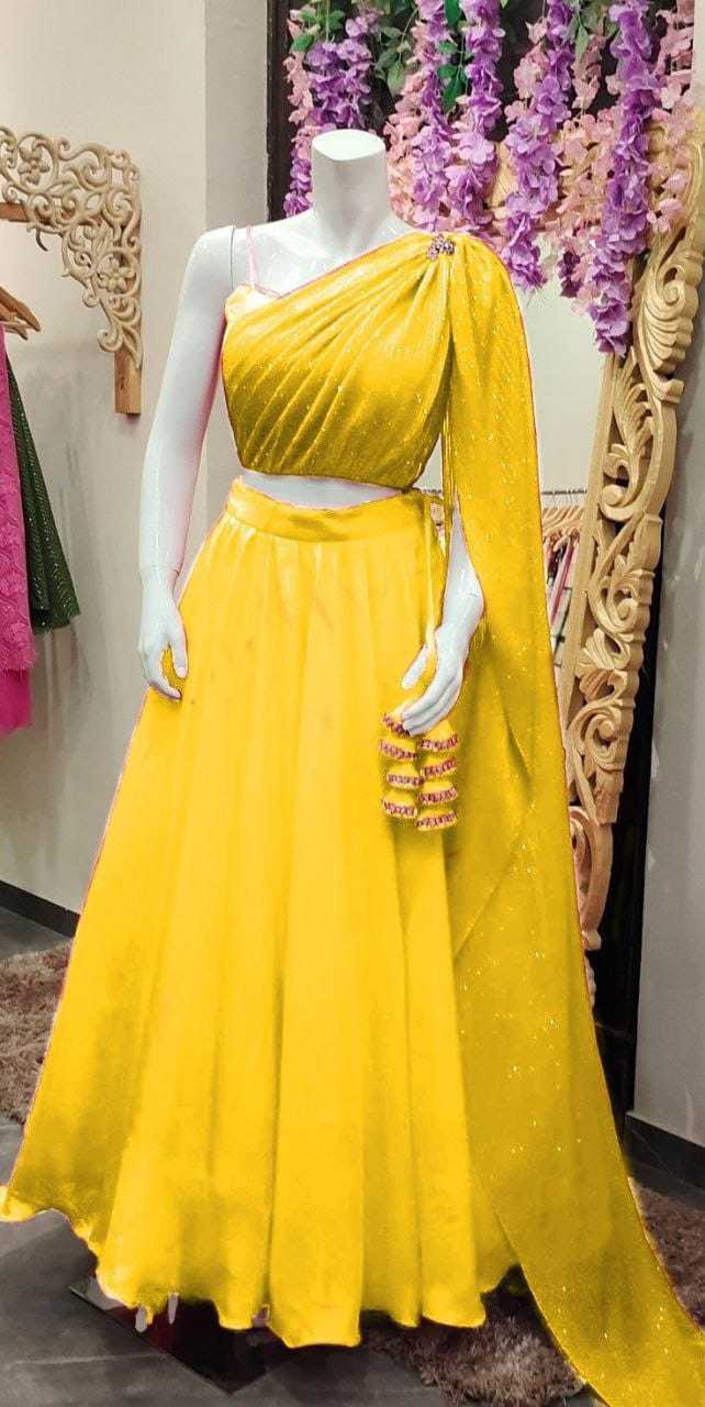 Ynf Faux Georgette RIN157 50082 Lehengas Wedding Collections Festive Collections Wholesale Designer Lehenga Fancy Lehenga Designer Lehenga Choli Manufacturer