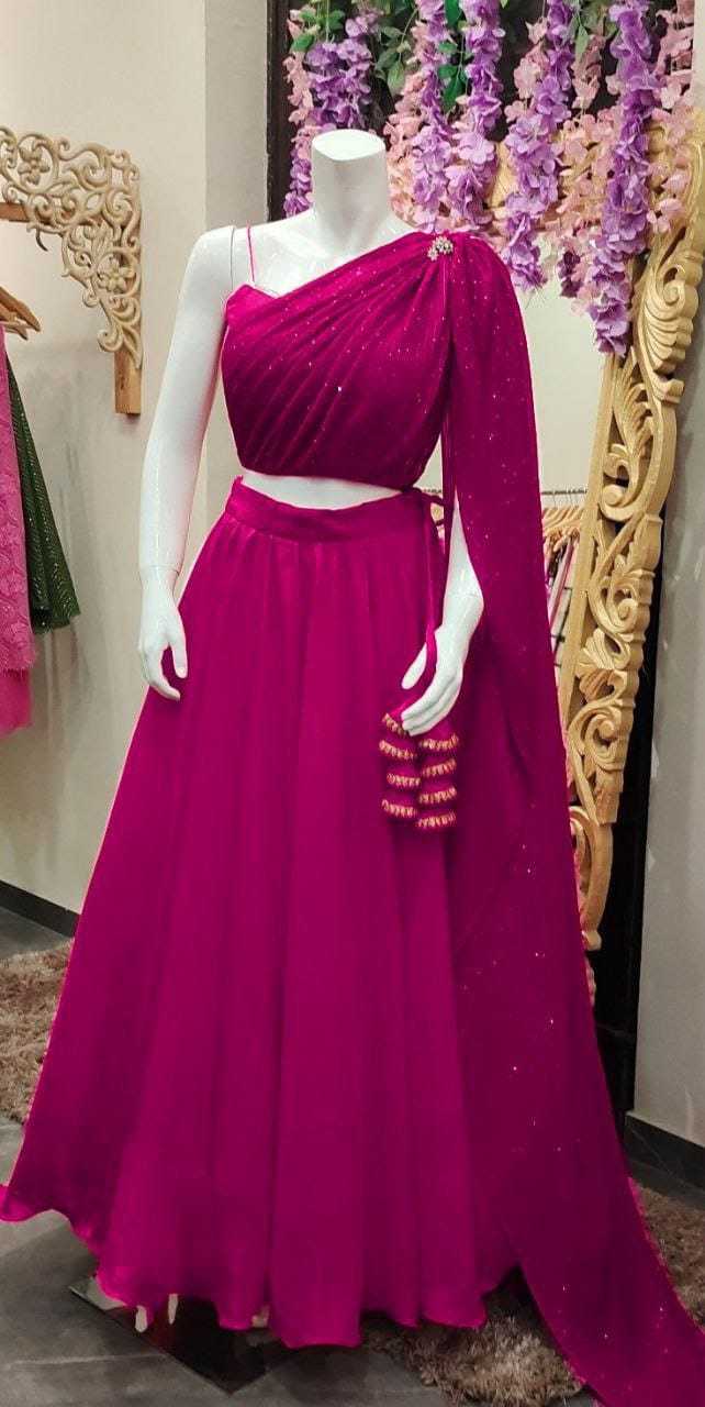 Ynf Faux Georgette RIN157 50082 Lehengas Wedding Collections Festive Collections Wholesale Designer Lehenga Fancy Lehenga Designer Lehenga Choli Manufacturer