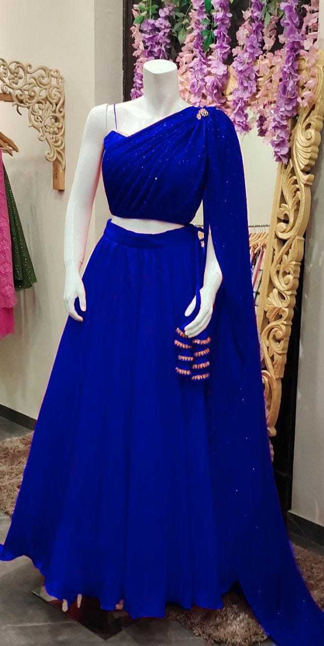 Ynf Faux Georgette RIN157 50082 Lehengas Wedding Collections Festive Collections Wholesale Designer Lehenga Fancy Lehenga Designer Lehenga Choli Manufacturer