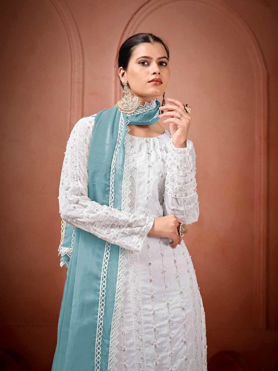 Ynf Georgette RIN197 4469 Suits & Dresses Wholesale Georgette Suit Bridal Wedding Dresses Designer Suits Manufacturer