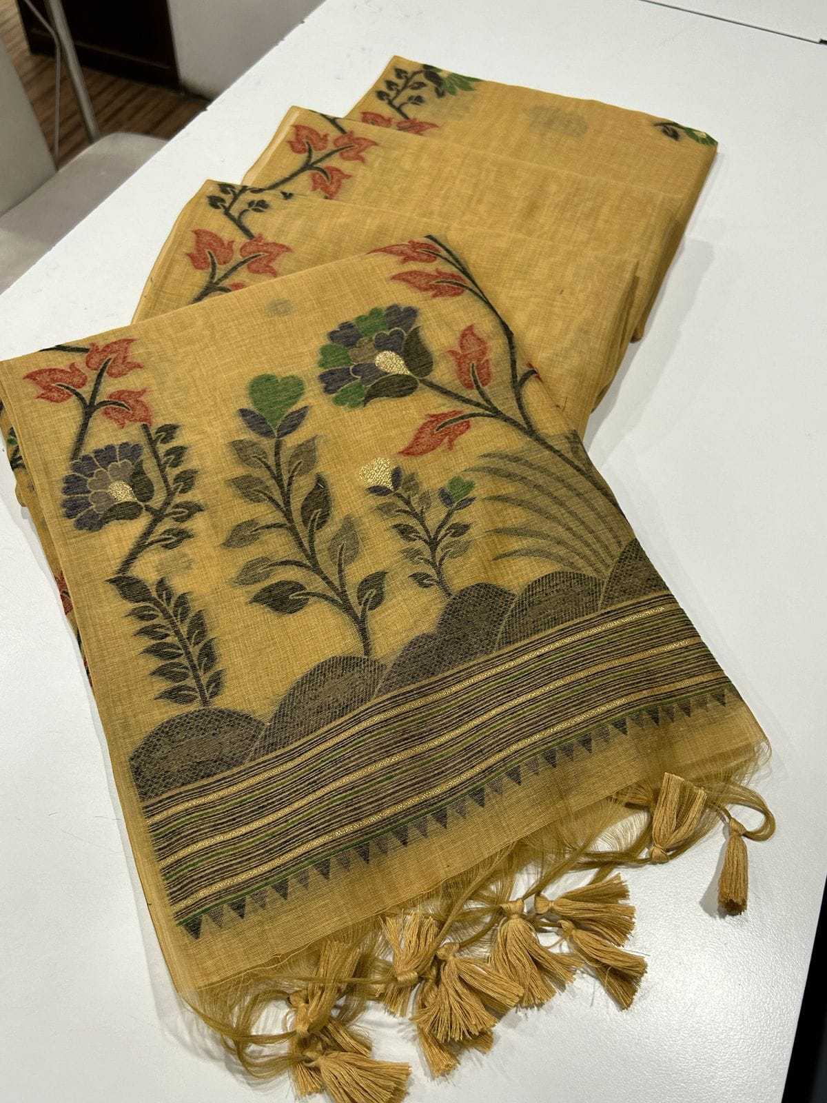 Ynf Cotton KESH484 MUGA COTTON 277 Sarees Wedding Collections Festive Collections Wholesale Cotton Sarees Festive Sarees Sarees With Blouse Manufacturer