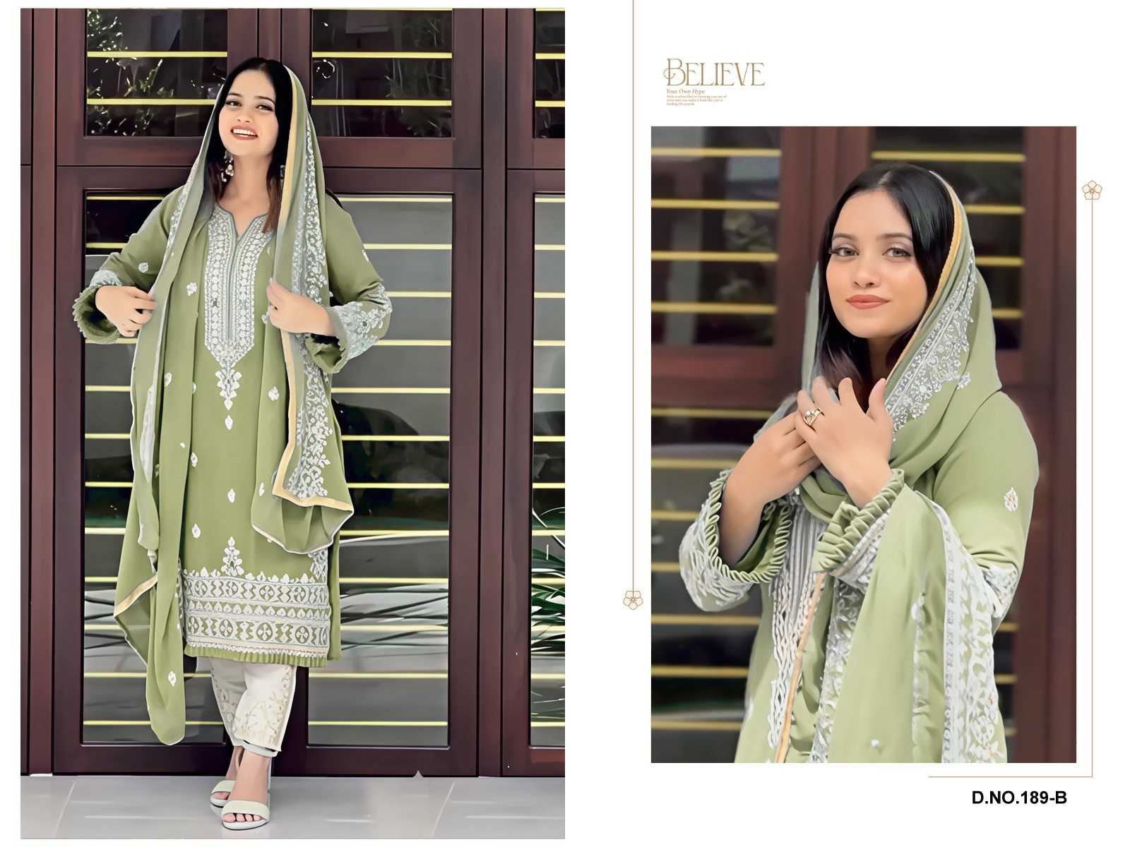 Ynf Faux Georgette RIN197 4660 Suits & Dresses Wedding Collections Festive Collections Wholesale Georgette Suit Party wear suits Bridal Suits Manufacturer
