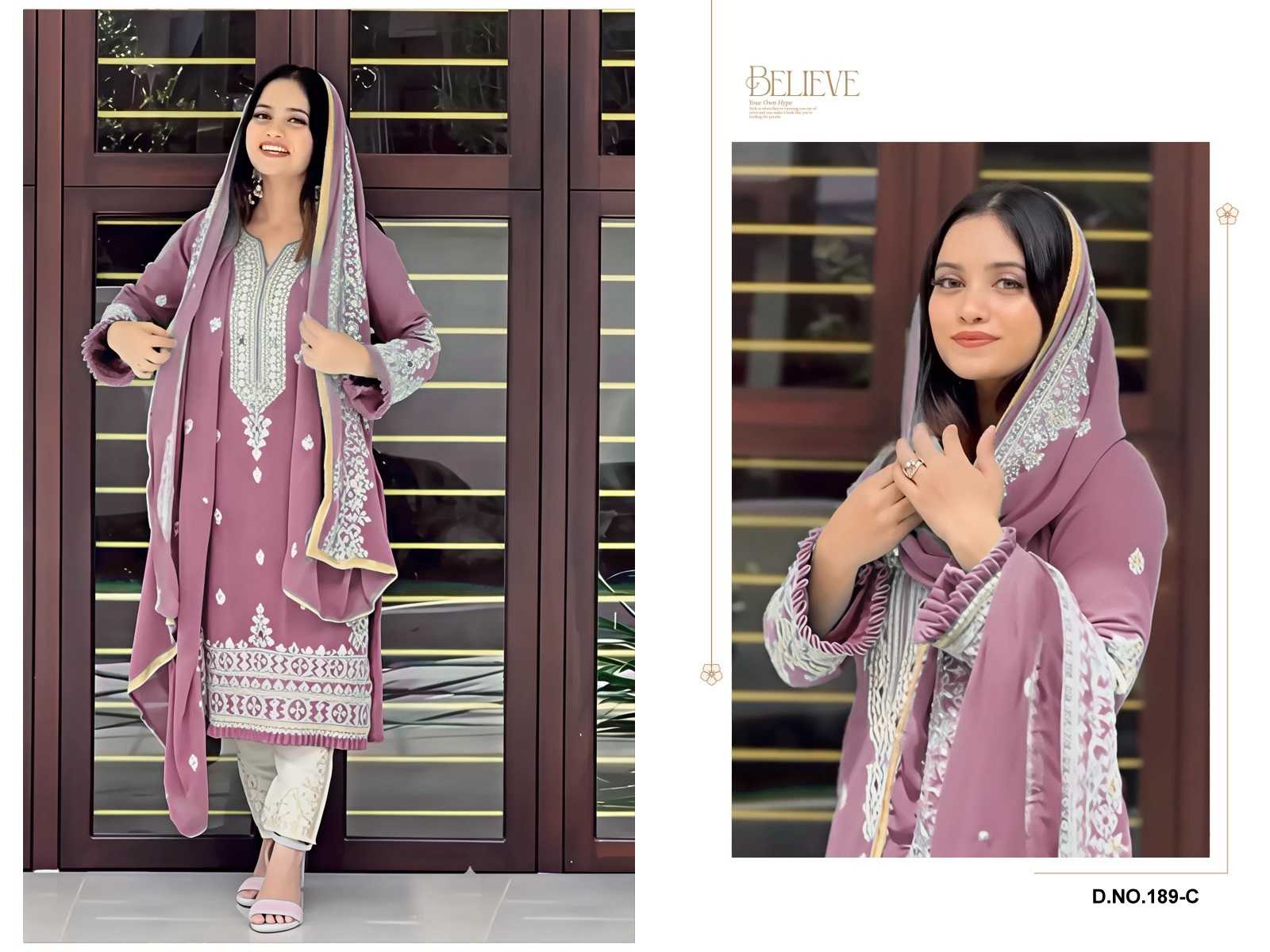 Ynf Faux Georgette RIN197 4660 Suits & Dresses Wedding Collections Festive Collections Wholesale Georgette Suit Party wear suits Bridal Suits Manufacturer