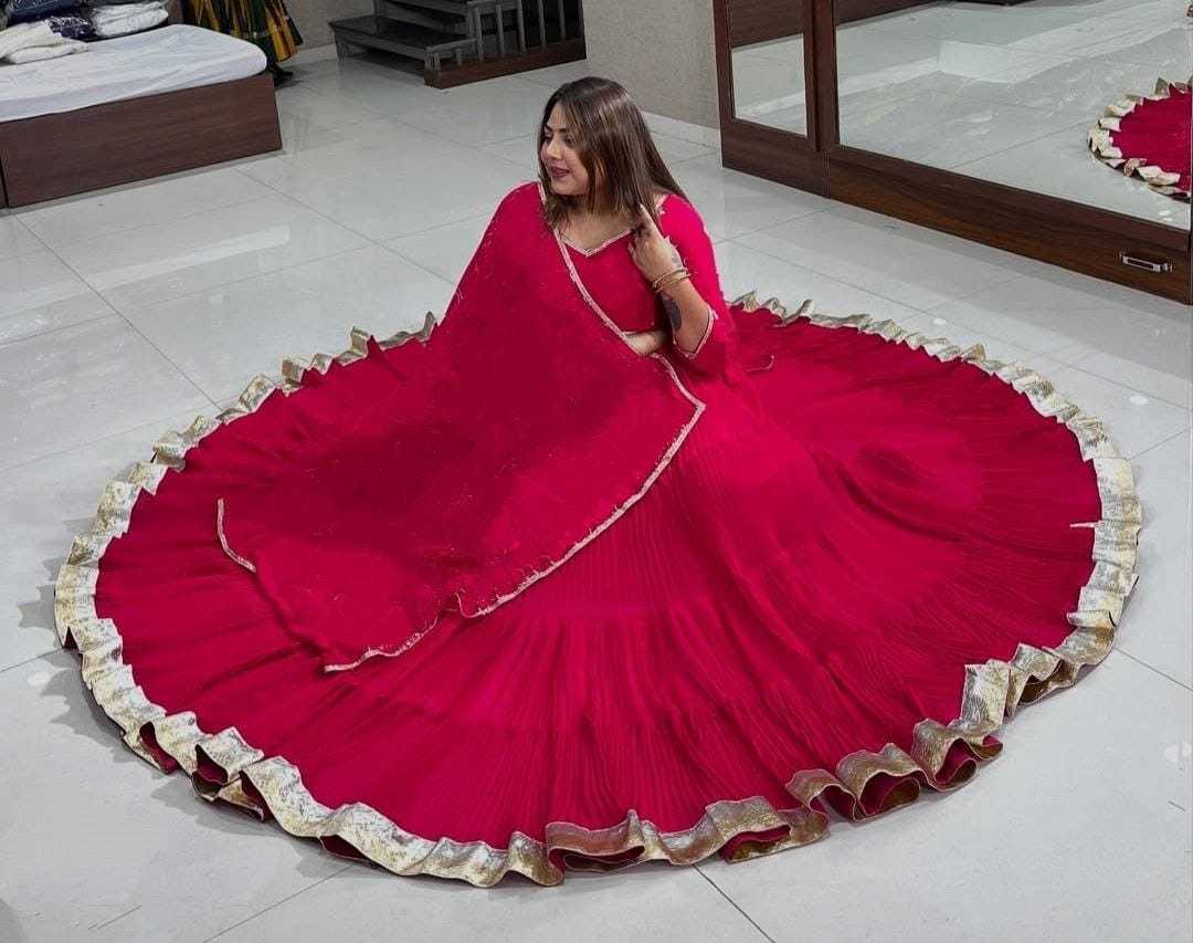Ynf Georgette RIN157 PC-5193 Lehengas Festive Collections Plus Size Collections Wholesale Wedding Lehenga Georgette Lehenga Lehenga With Blouse Manufacturer