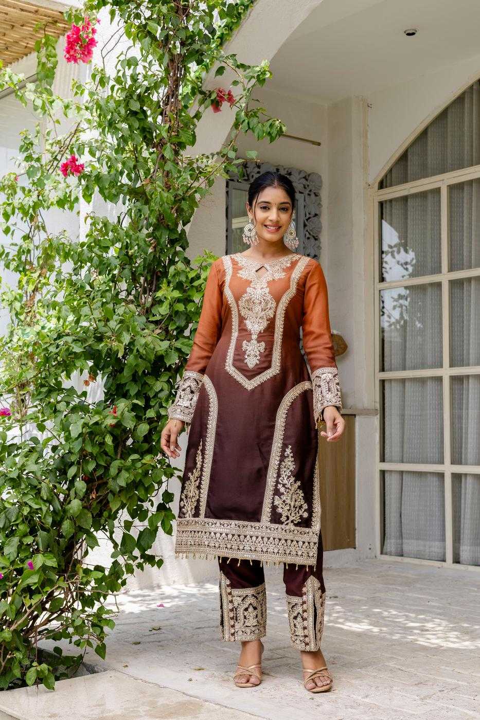 Ynf Georgette RIN197 4657 Suits & Dresses Wedding Collections Festive Collections Wholesale Georgette Suit Bridal Wedding Dresses Manufacturer