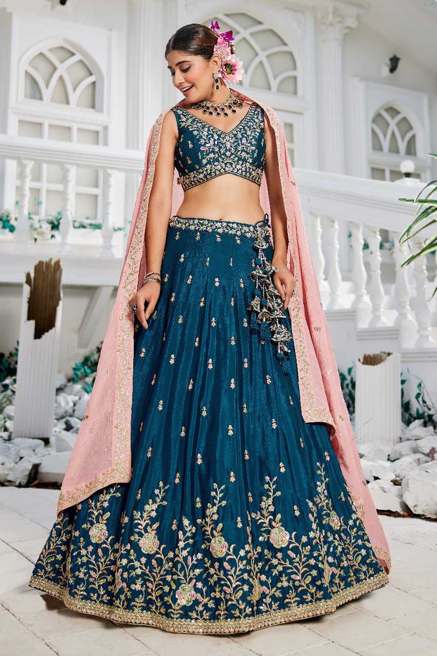 Ynf Poly Chiffon RIN197 2943 Lehengas Wholesale Designer Lehenga Bridal Lehenga Lehenga With Dupatta Manufacturer