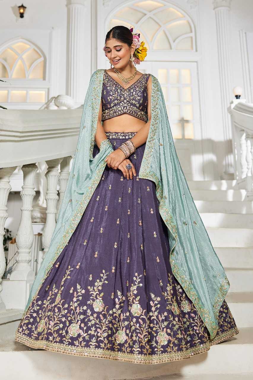 Ynf Poly Chiffon RIN197 2943 Lehengas Wholesale Designer Lehenga Bridal Lehenga Lehenga With Dupatta Manufacturer
