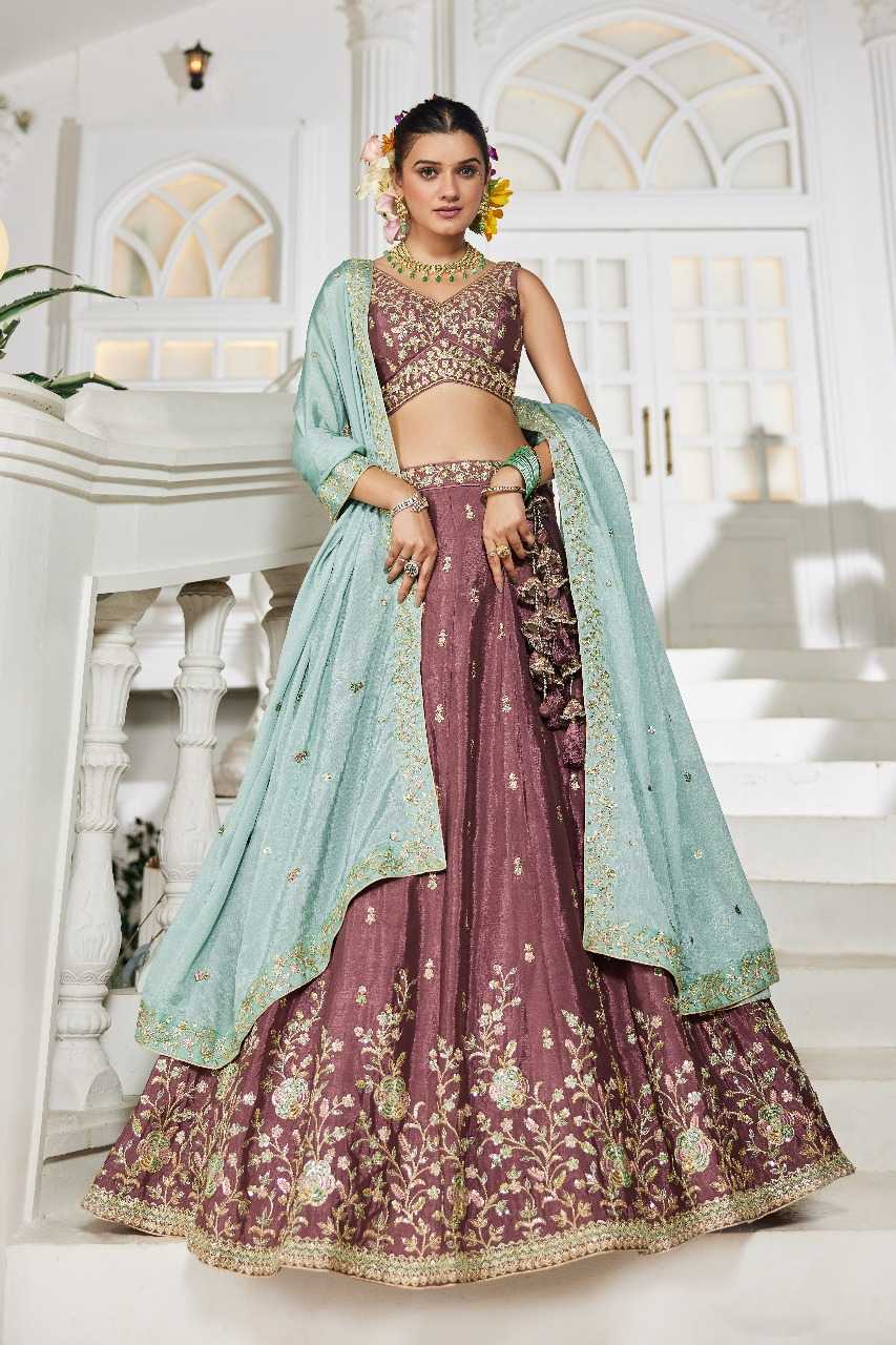 Ynf Poly Chiffon RIN197 2943 Lehengas Wholesale Designer Lehenga Bridal Lehenga Lehenga With Dupatta Manufacturer