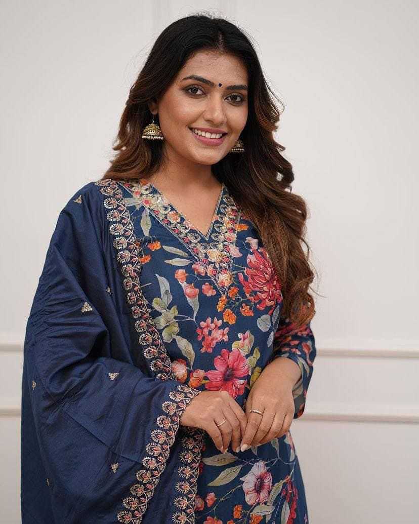 Ynf Russian Silk RIN222 SI-212 Suits & Dresses Wedding Collections Festive Collections Wholesale Embroidery Suits Ladies Silk Suit Party wear suits Manufacturer