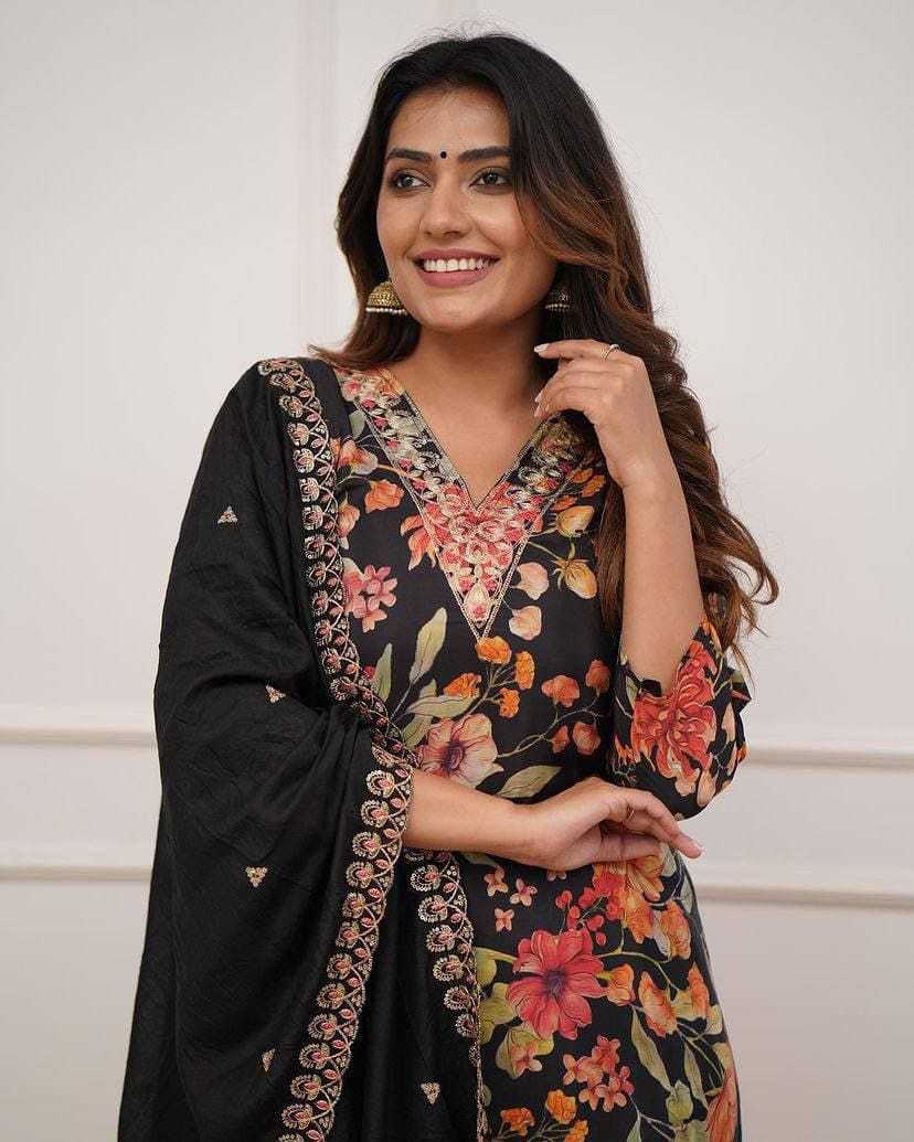 Ynf Russian Silk RIN222 SI-212 Suits & Dresses Wedding Collections Festive Collections Wholesale Embroidery Suits Ladies Silk Suit Party wear suits Manufacturer