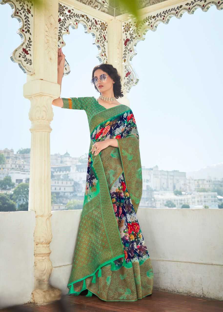 Ynf Soft Cotton RIN203 212 Sarees Wedding Collections Festive Collections Wholesale Printed Sarees Zari Border Sarees Cotton Sarees Manufacturer