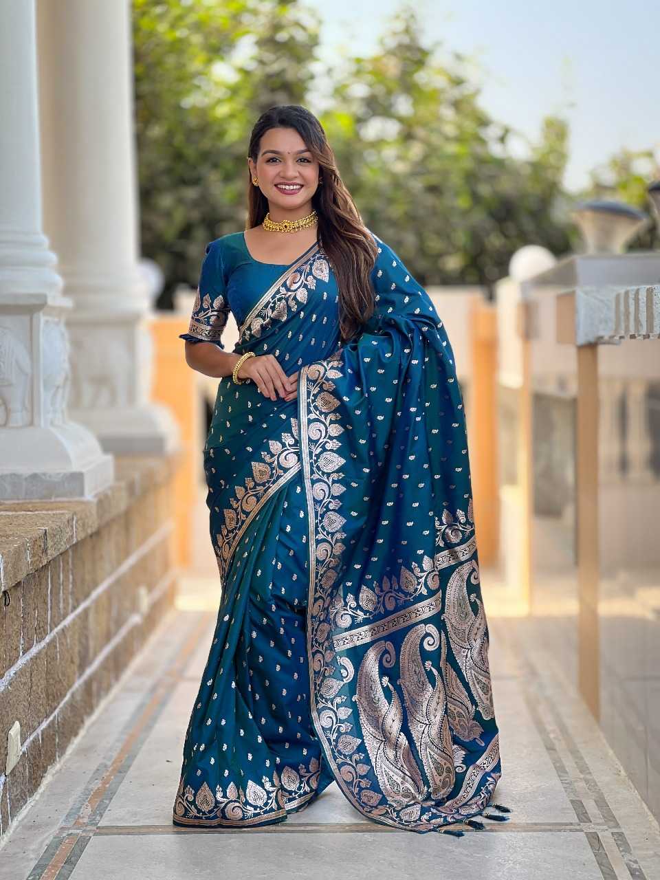 Ynf Banana Silk RIN197 2987 Sarees Wholesale Designer Sarees Fancy Sarees Silk Sarees Manufacturer