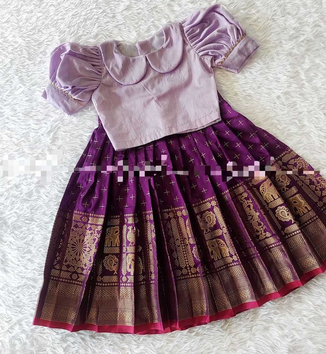 Ynf Banarasi Cotton KESH493 BANARAS Kids Wear Wholesale Kids Lehenga Kids Lehenga Choli Baby Girl Lehenga Manufacturer