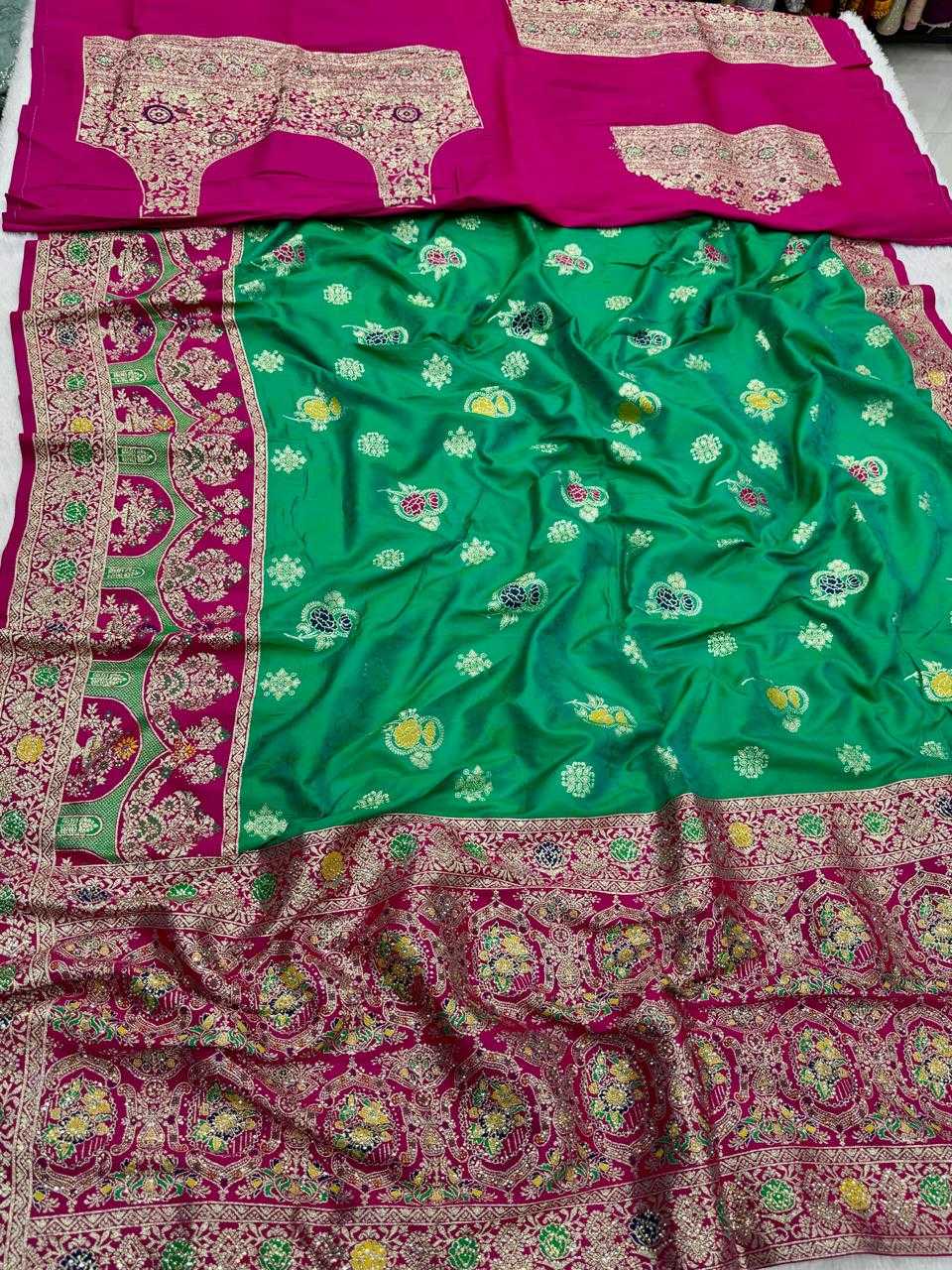 Ynf Banarasi Soft Silk KESH114 9556 Silk Sarees Wedding Collections Festive Collections Wholesale Banarasi Silk Sarees Designer Silk Sarees Silk Sarees For Weddings Manufacturer