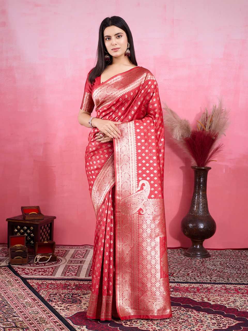 Ynf Banarasi Soft Silk RIN113 TILAK Silk Sarees Wedding Collections Festive Collections Wholesale Banarasi Silk Sarees Soft Silk Sarees Designer Silk Sarees Manufacturer