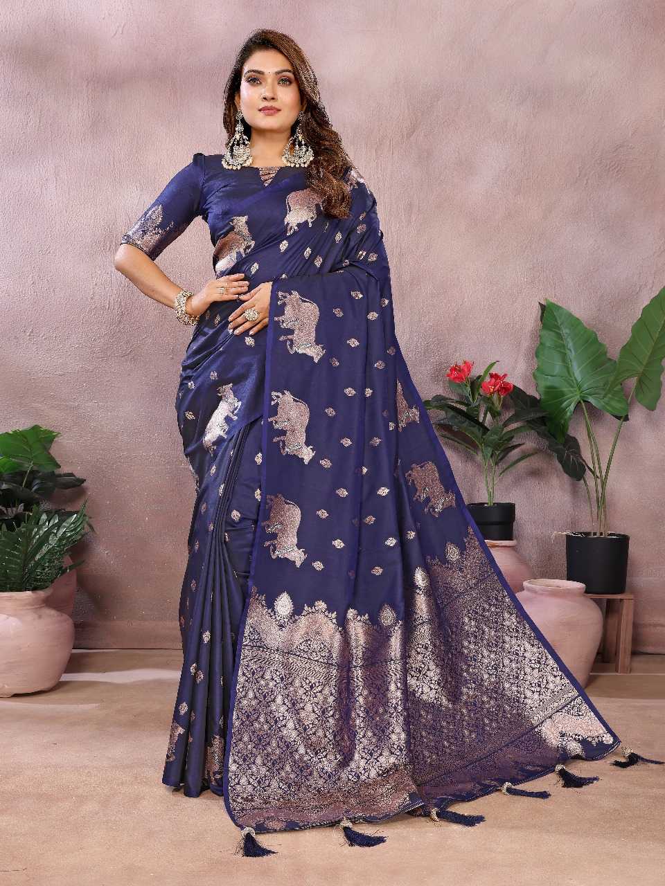 Ynf Banarasi Soft Silk RIN144 Manjari Silk Sarees Wedding Collections Festive Collections Wholesale Banarasi Silk Sarees Designer Silk Sarees Silk Sarees For Weddings Manufacturer