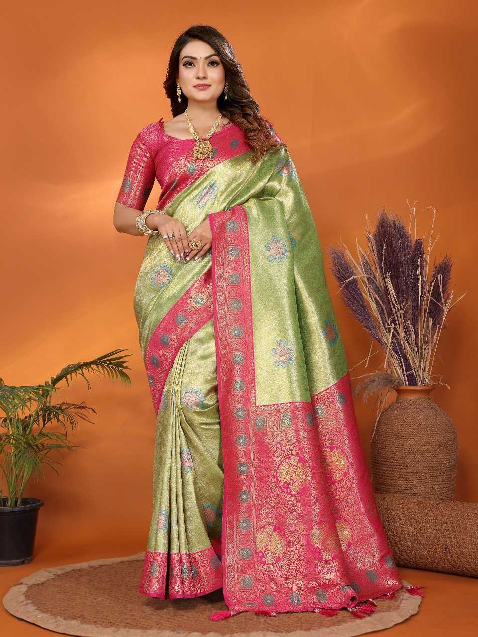 Ynf Banarasi Soft Silk RIN144 Saroz Silk Sarees Wedding Collections Festive Collections Wholesale Banarasi Silk Sarees Paithani Sarees Designer Silk Sarees Manufacturer