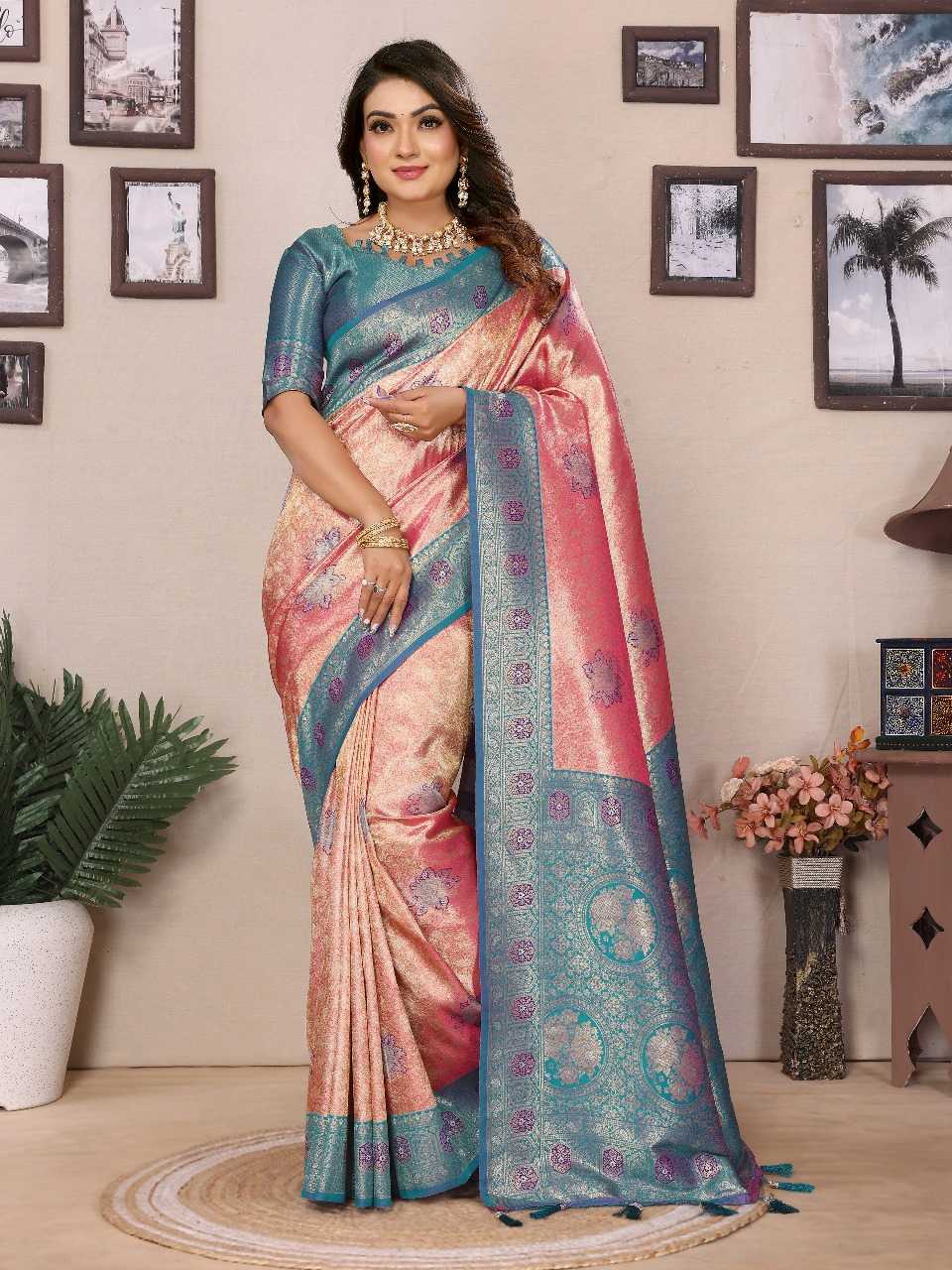 Ynf Banarasi Soft Silk RIN144 Saroz Silk Sarees Wedding Collections Festive Collections Wholesale Banarasi Silk Sarees Paithani Sarees Designer Silk Sarees Manufacturer