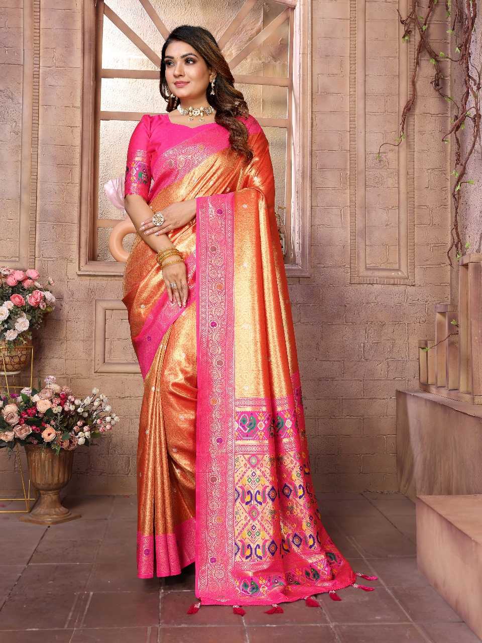 Ynf Banarasi Soft Silk RIN144 Vimla Silk Sarees Wedding Collections Festive Collections Wholesale Banarasi Silk Sarees Paithani Sarees Designer Silk Sarees Manufacturer